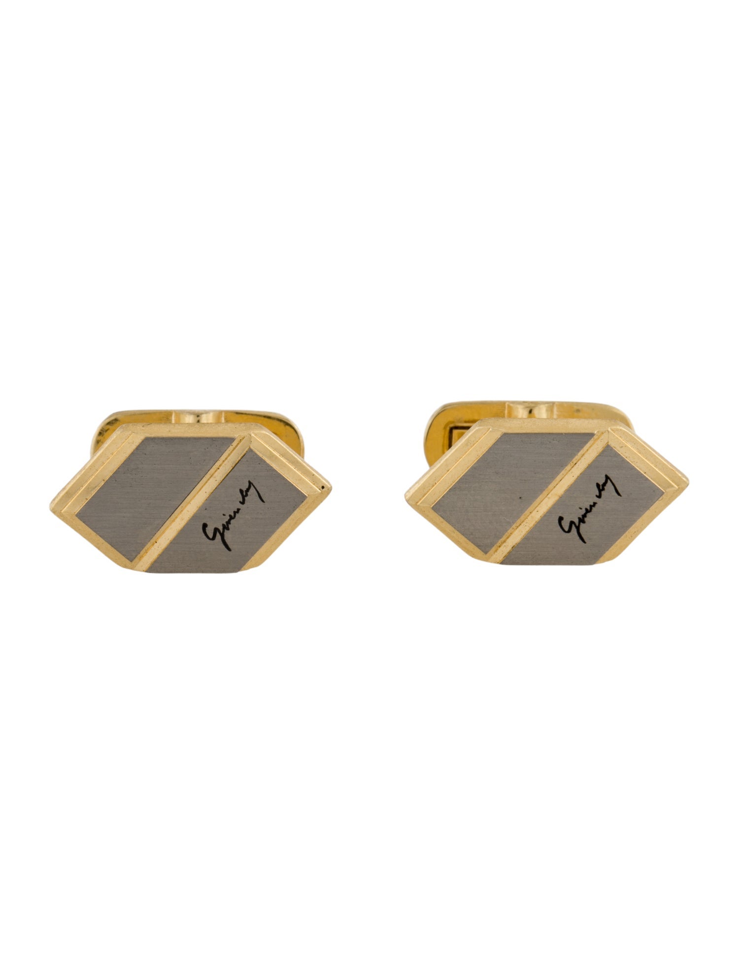 Givenchy Vintage Two-Tone Cufflink
