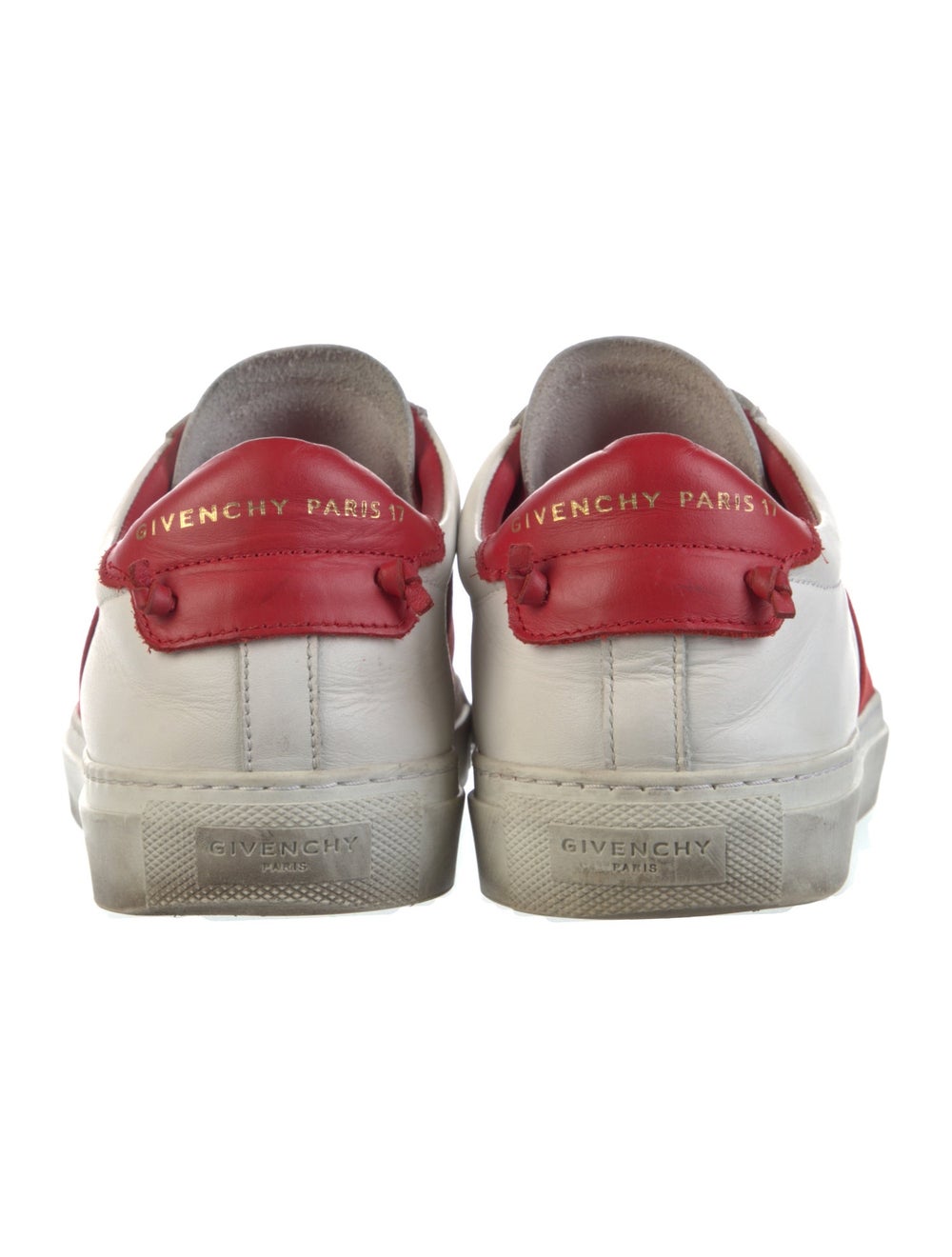 Givenchy Leather Colorblock Pattern Sneakers - image 4