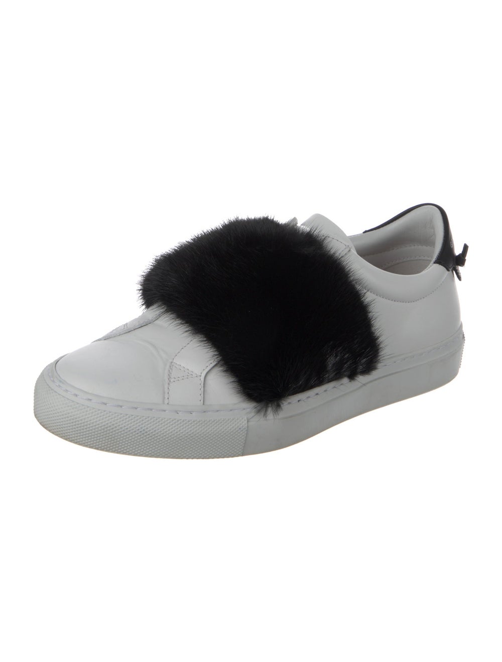 Givenchy Leather Colorblock Pattern Sneakers - image 2