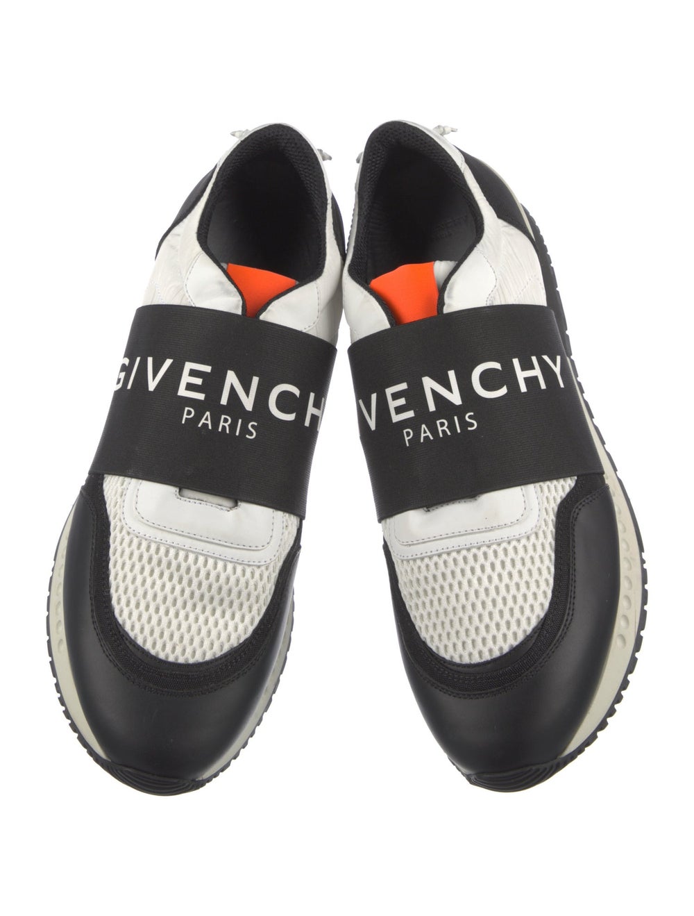 Givenchy Leather Colorblock Pattern Sneakers - image 3