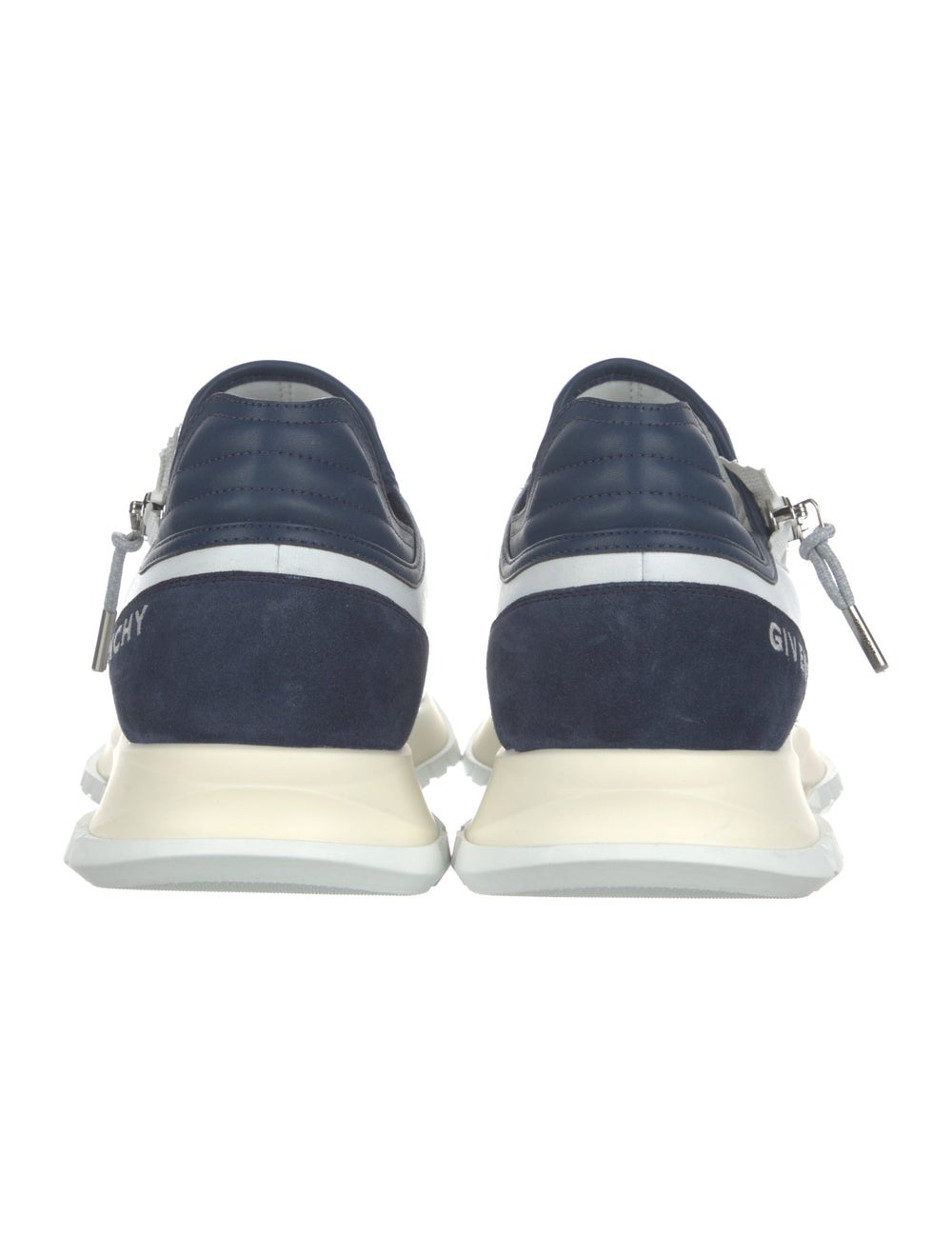 Givenchy Leather Colorblock Pattern Sneakers - image 4