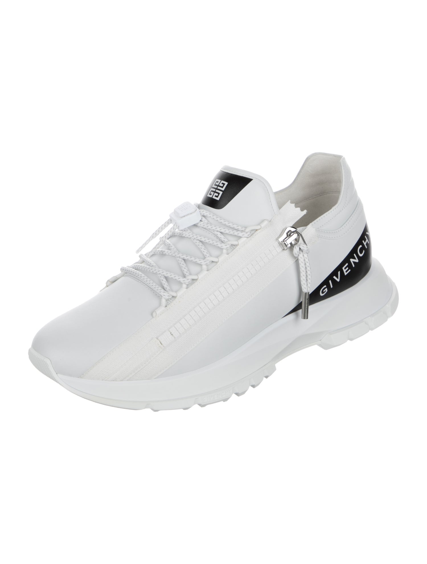 Givenchy Leather Printed Athletic Sneakers