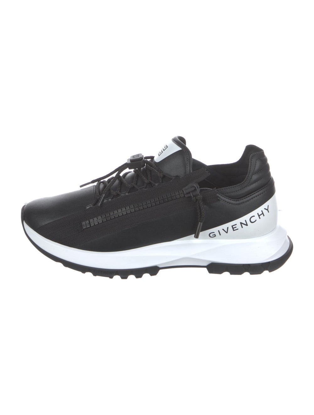 Givenchy Leather Colorblock Pattern Sneakers - image 1