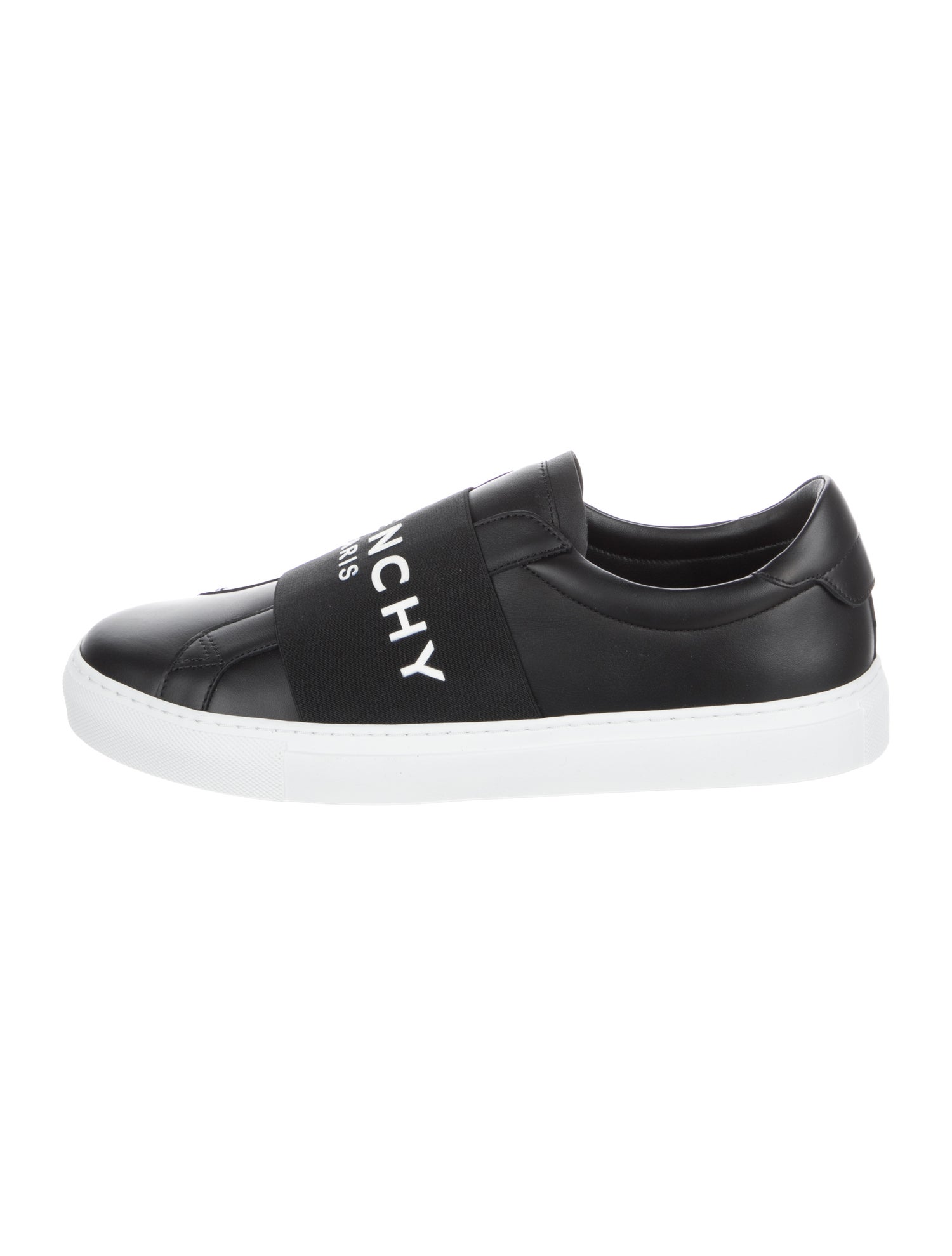 Givenchy Leather Graphic Print Sneakers