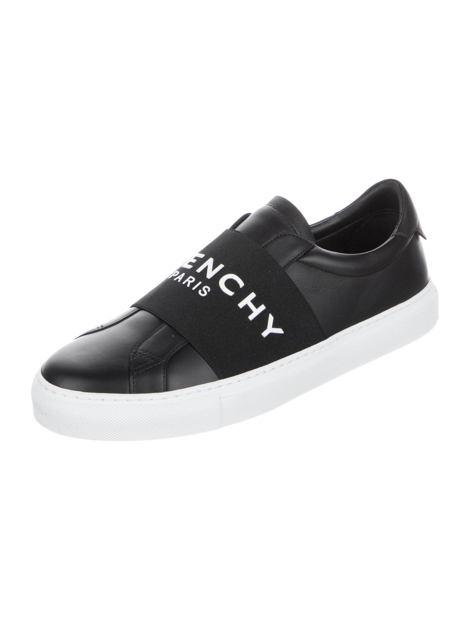 Givenchy Leather Graphic Print Sneakers