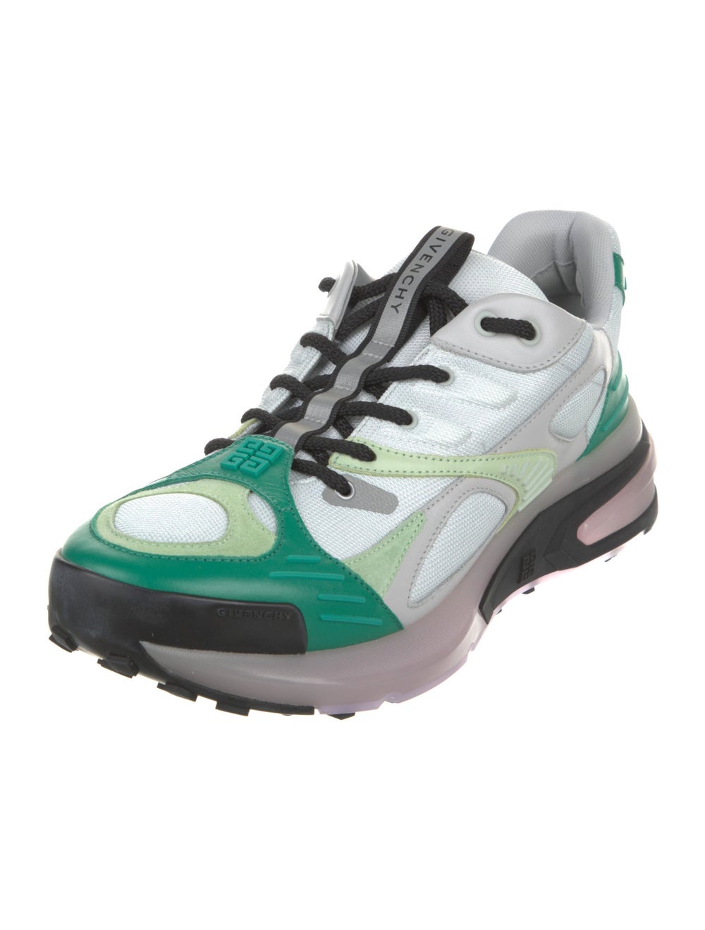 Givenchy Mesh Colorblock Pattern Athletic Sneaker… - image 2