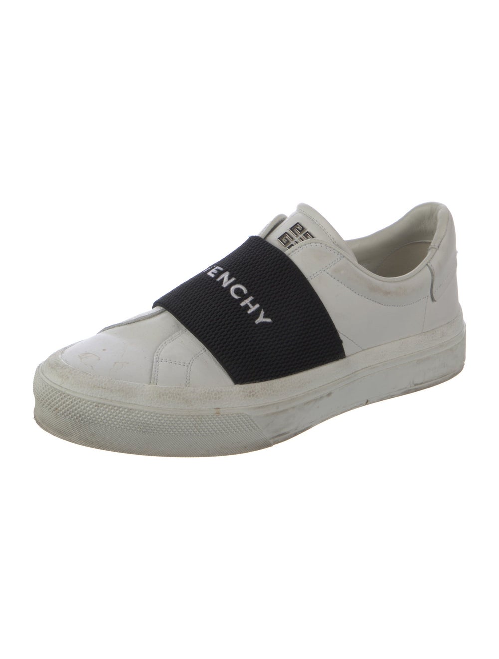 Givenchy Leather Colorblock Pattern Sneakers - image 2