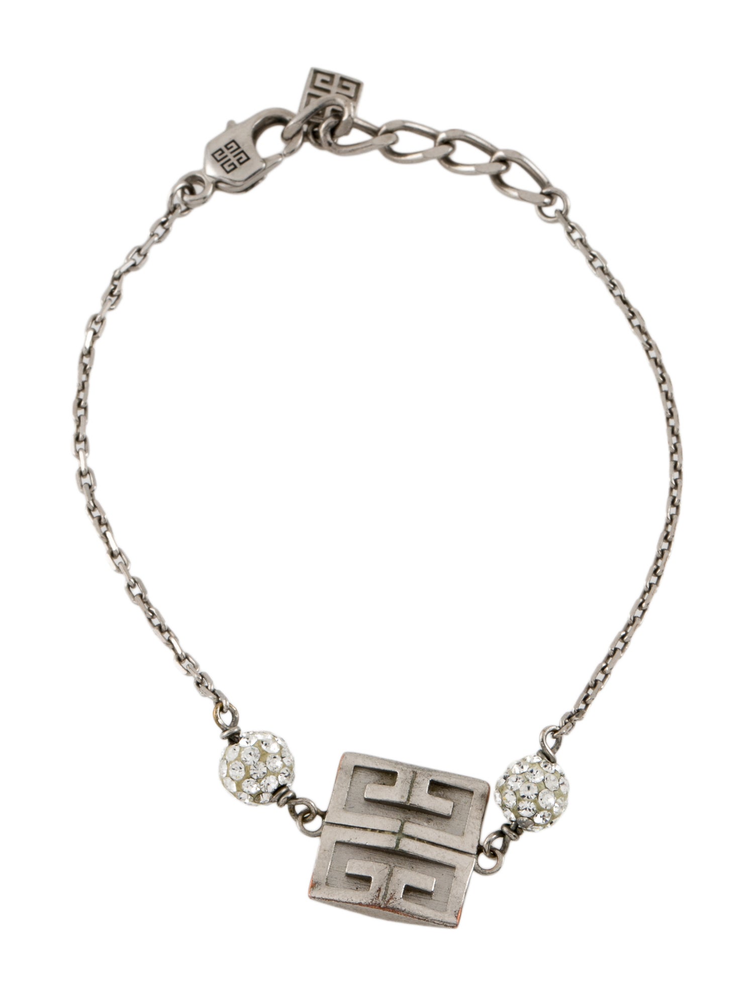 Givenchy Crystal 4G Station Bracelet