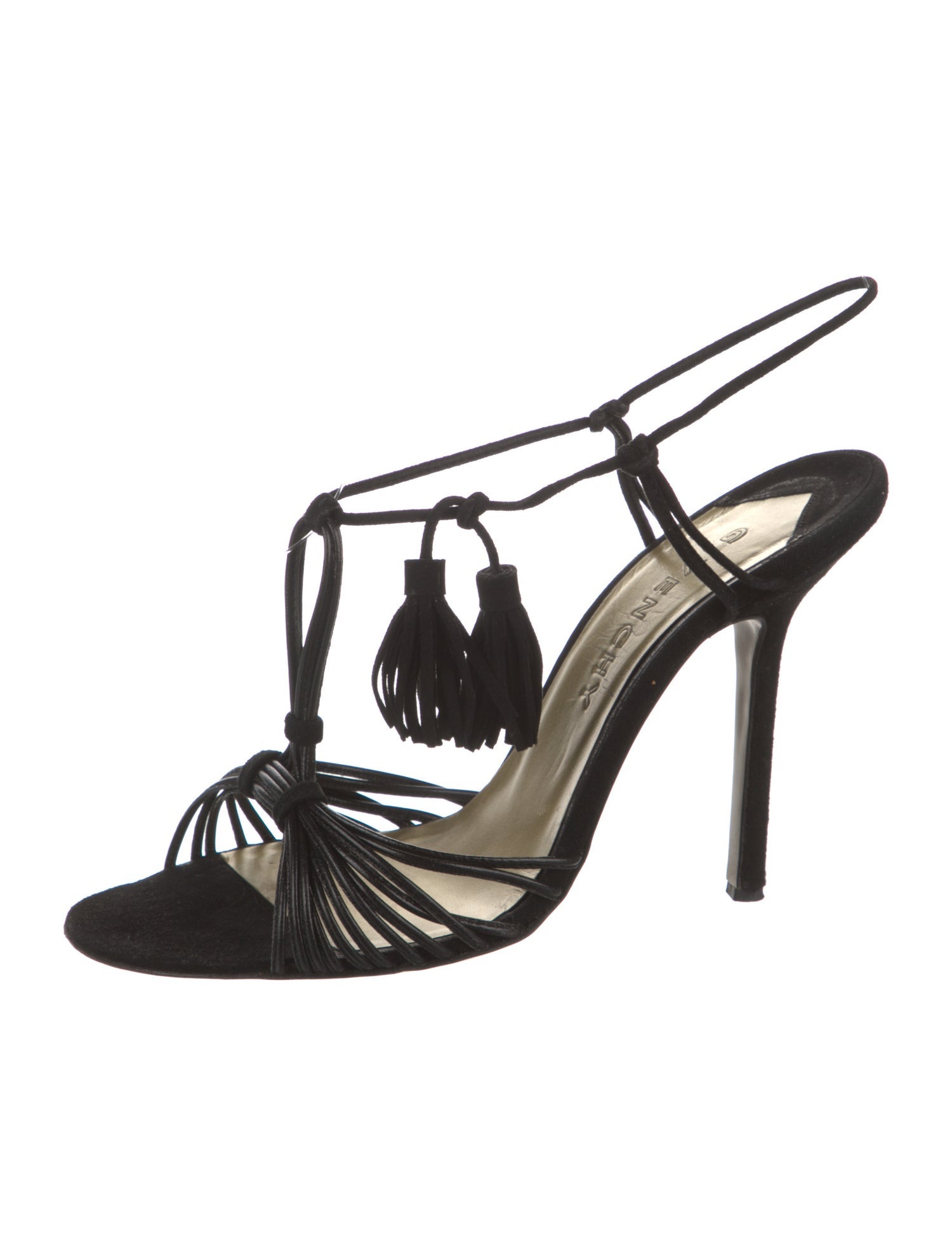 Givenchy Suede Slingback Sandals