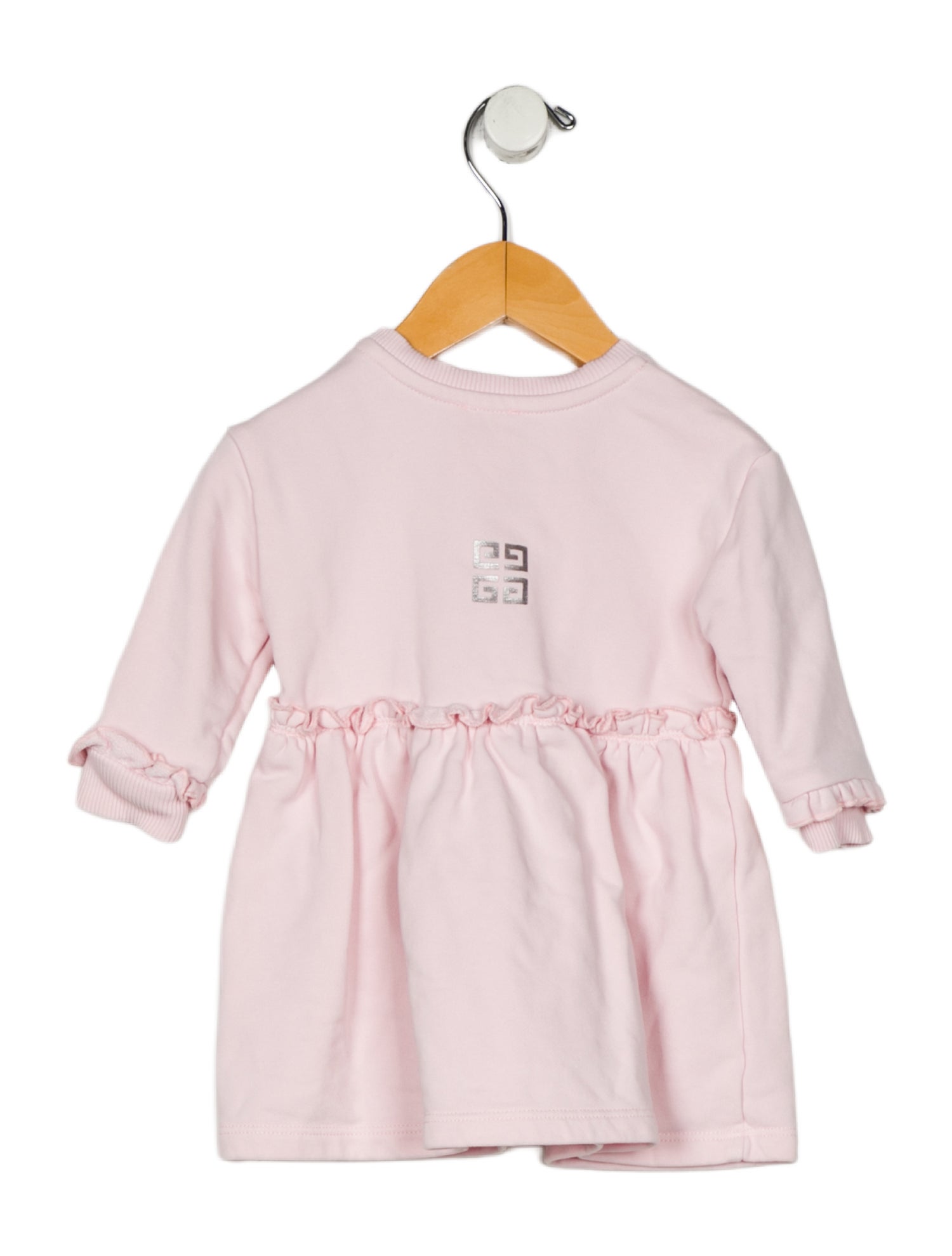 Givenchy Infant Girls Branded Pleated Dress