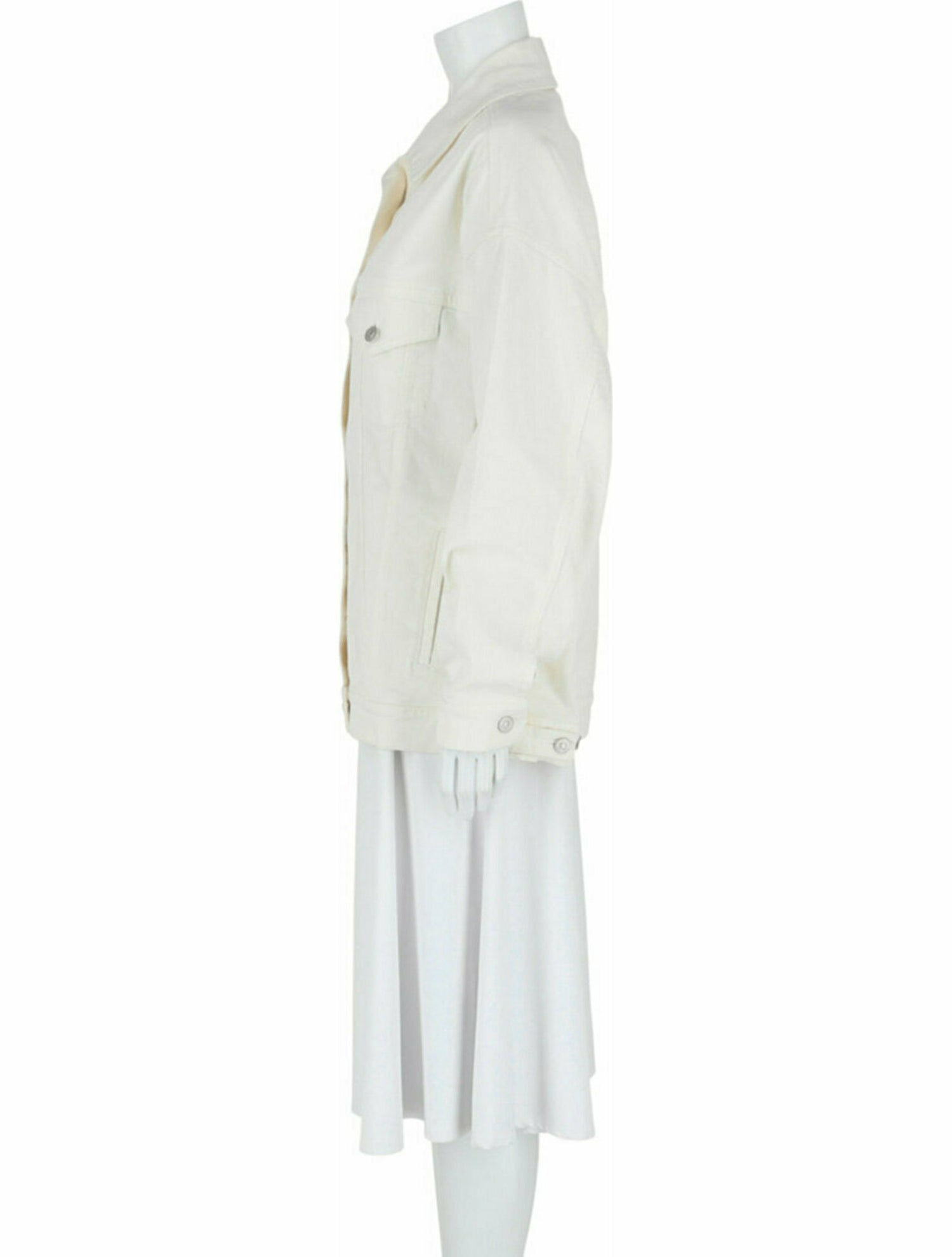 Givenchy Solid Denim Jacket w/ Tags