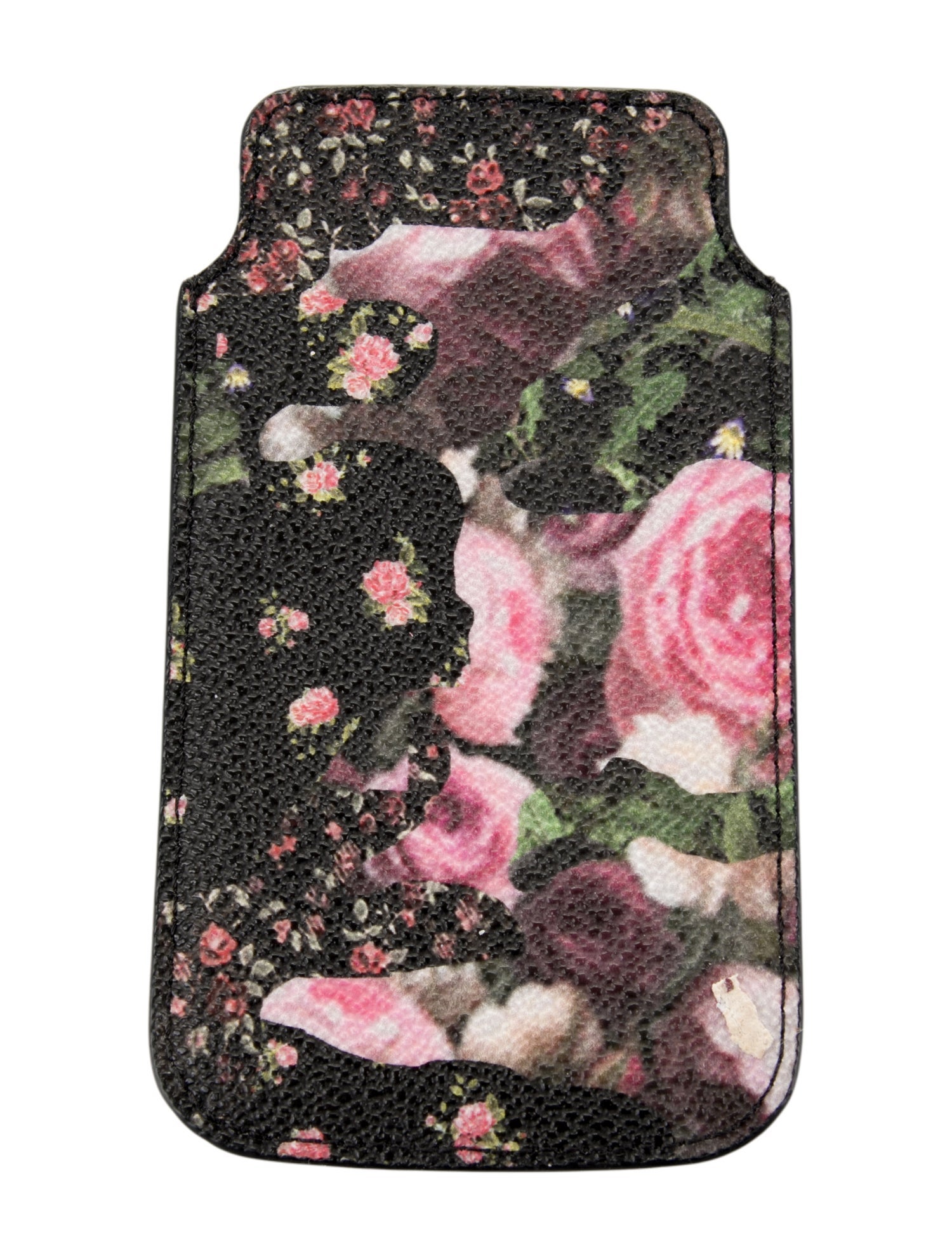 Givenchy Leather Floral Phone Case
