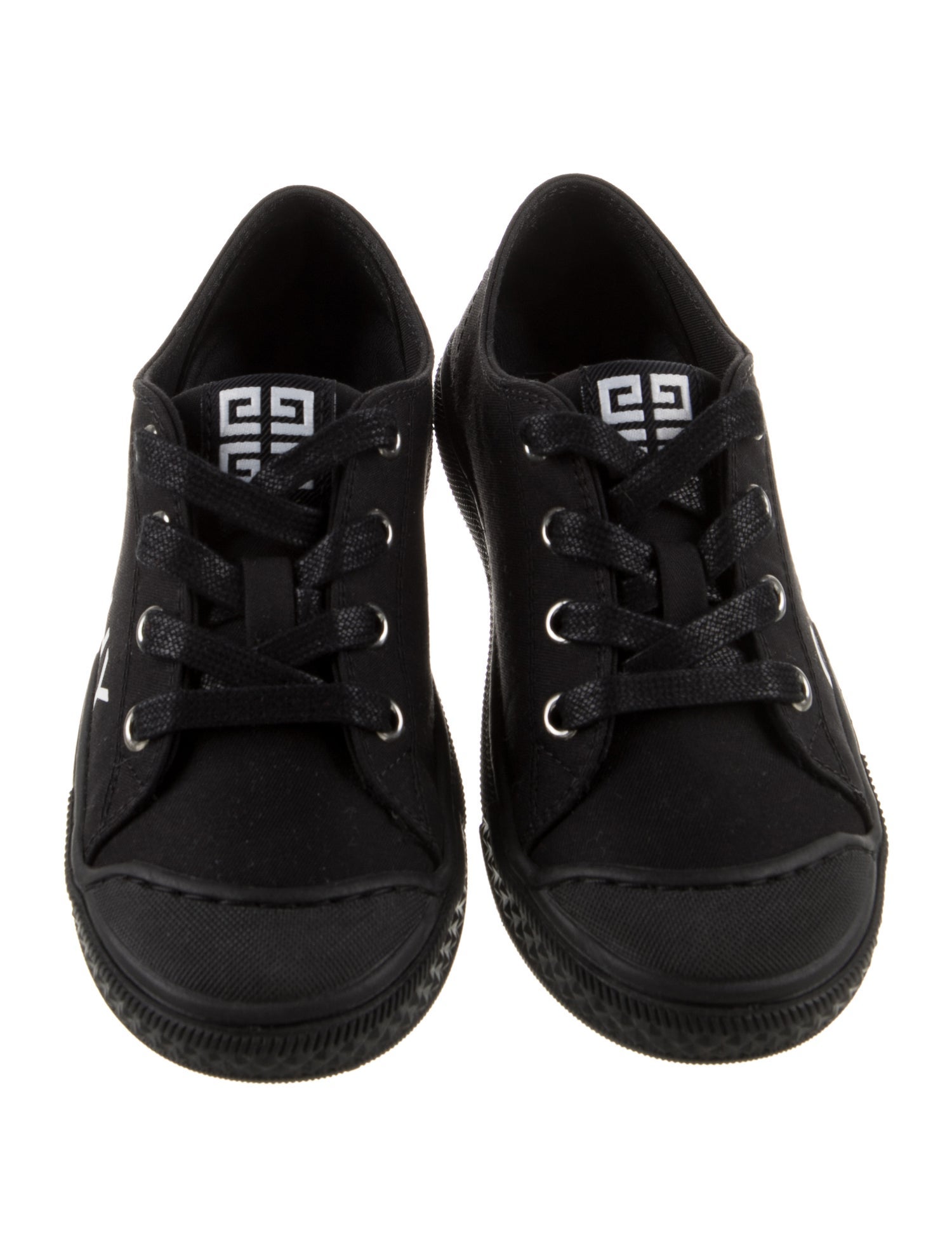 Givenchy Boys' Logo Print Canvas Low Top Sneakers