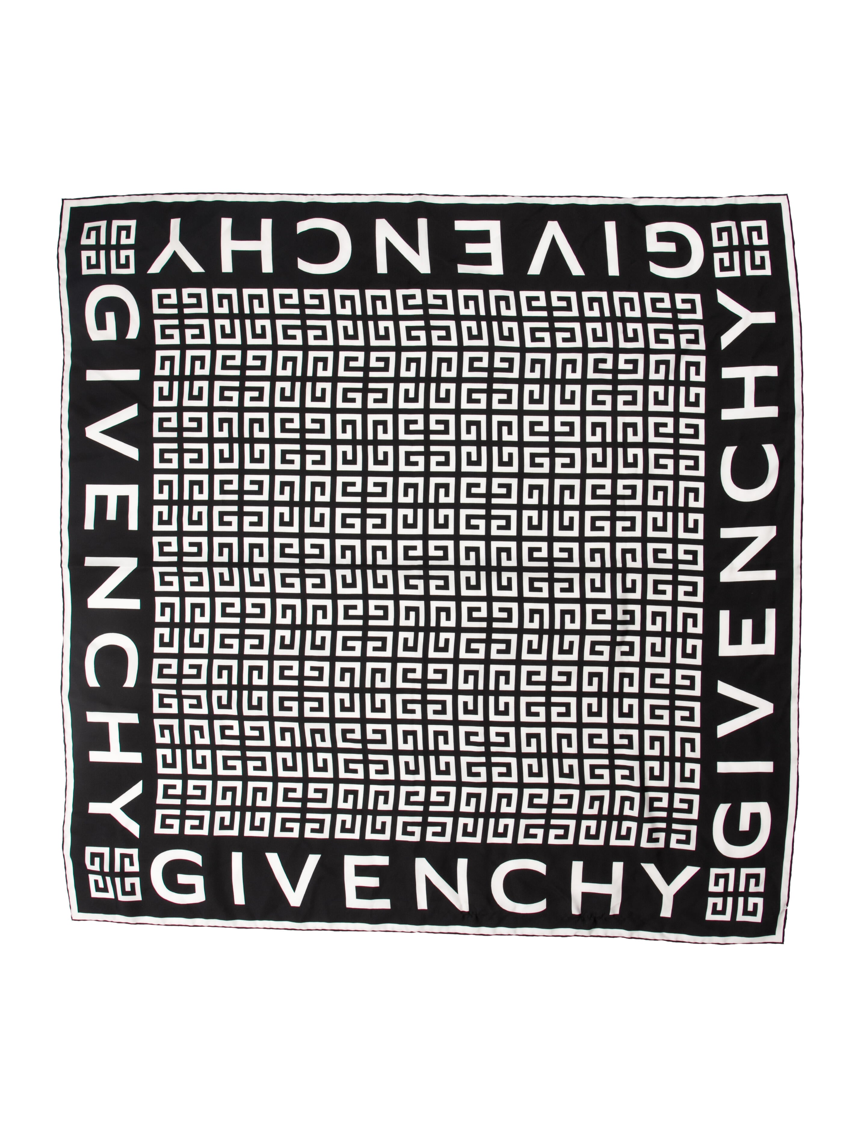 Givenchy Silk Printed Scarf