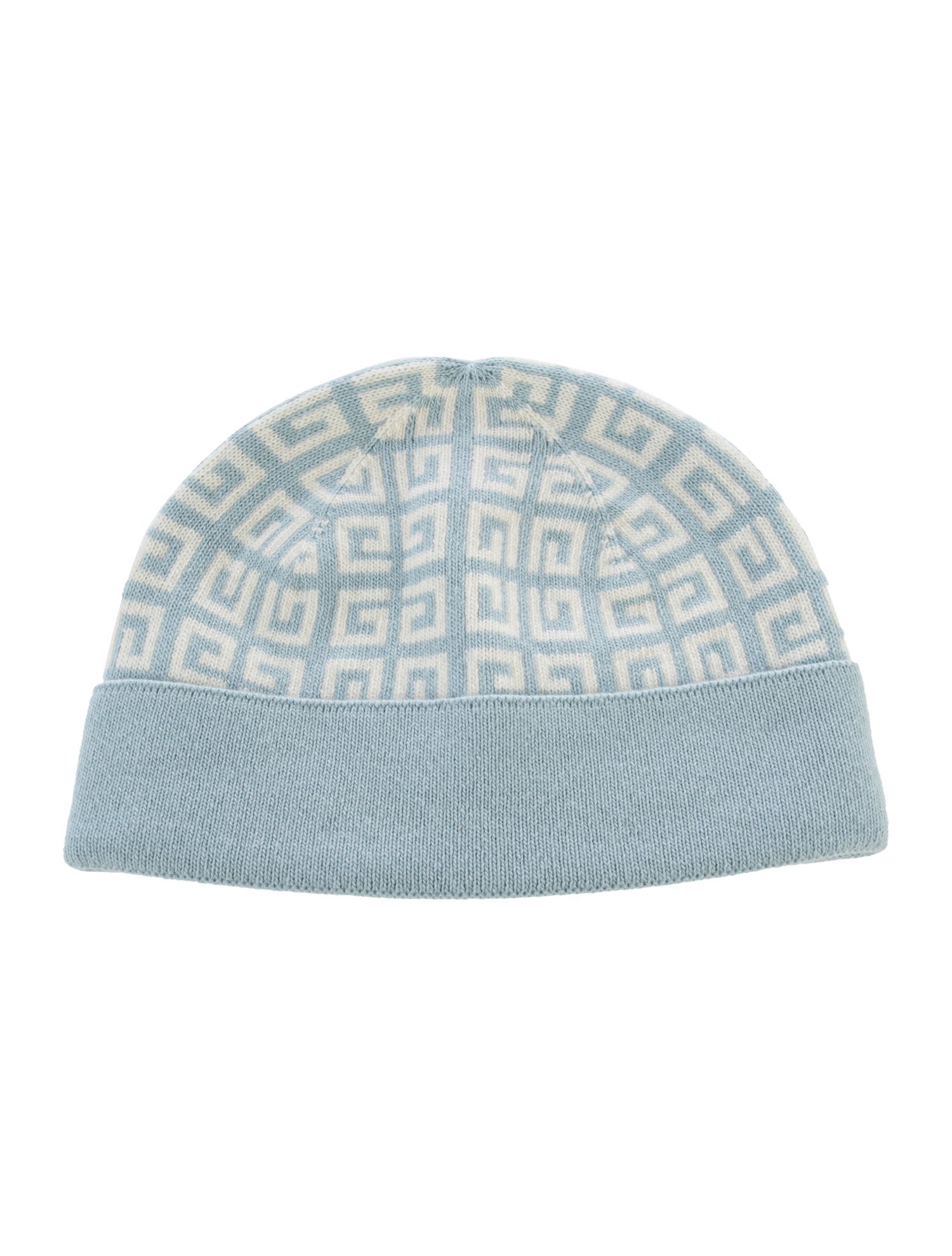 Givenchy Wool Pattern Logo Beanie