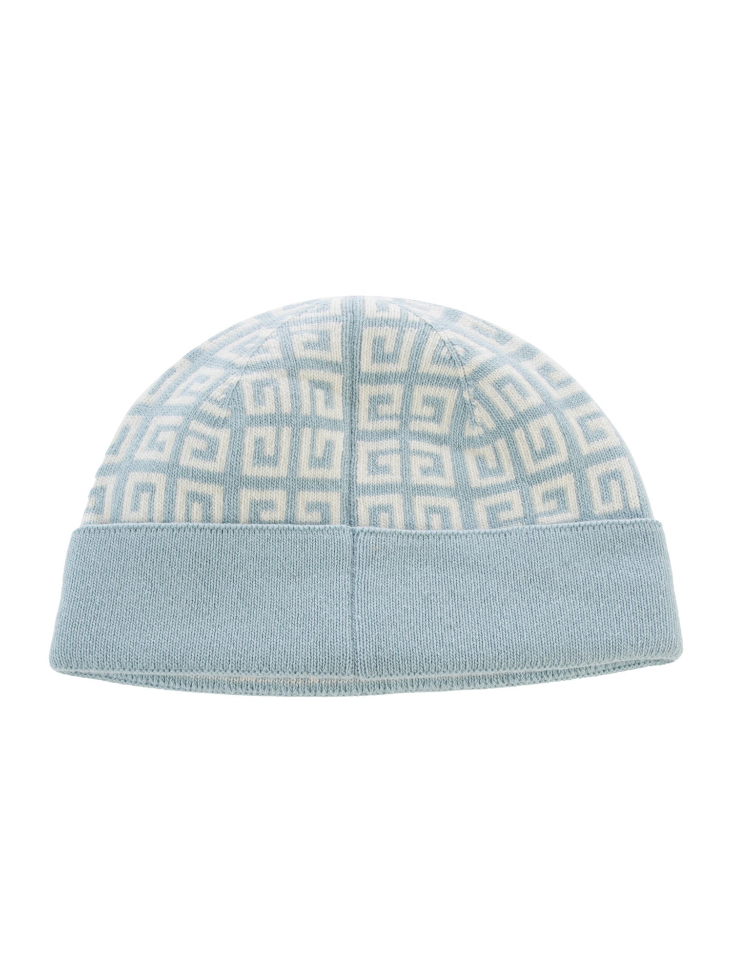 Givenchy Wool Pattern Logo Beanie