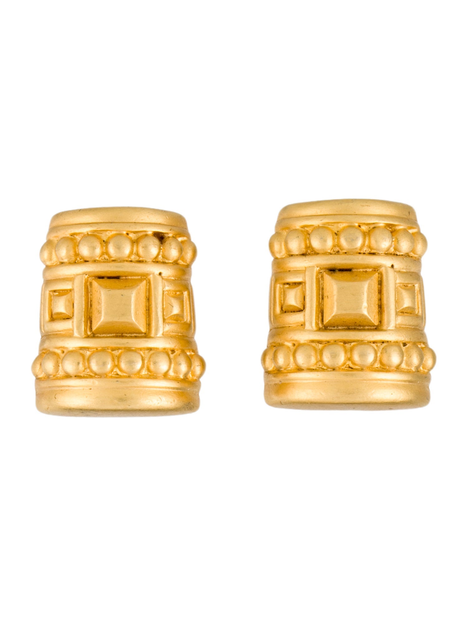 Givenchy Vintage Stud Clip-On Earrings