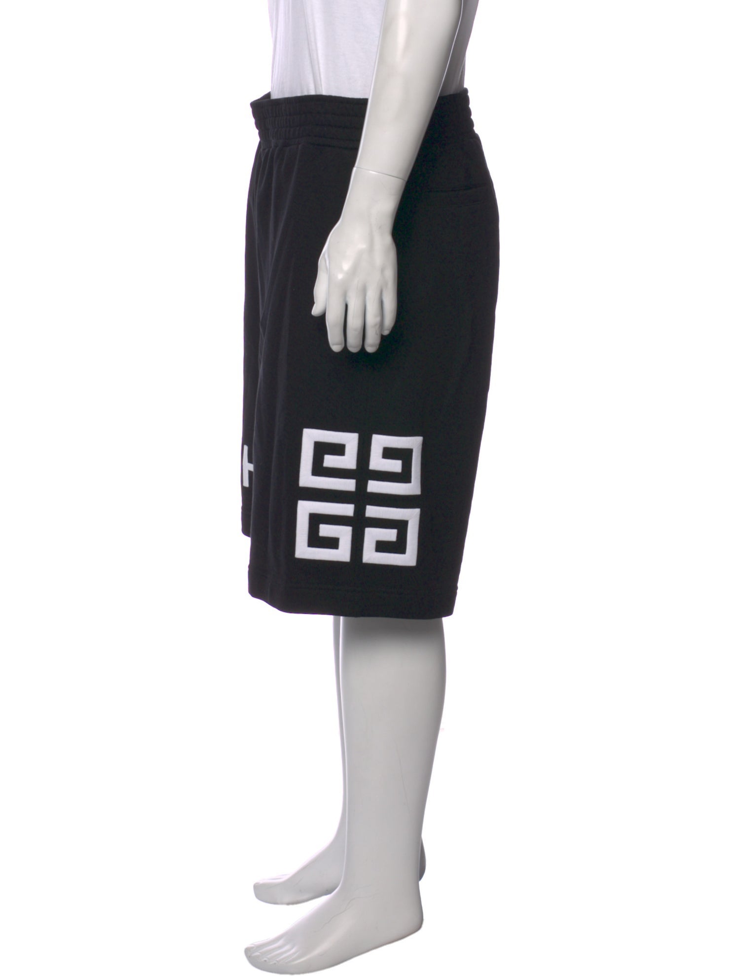 Givenchy Graphic Print Jogger Shorts w/ Tags