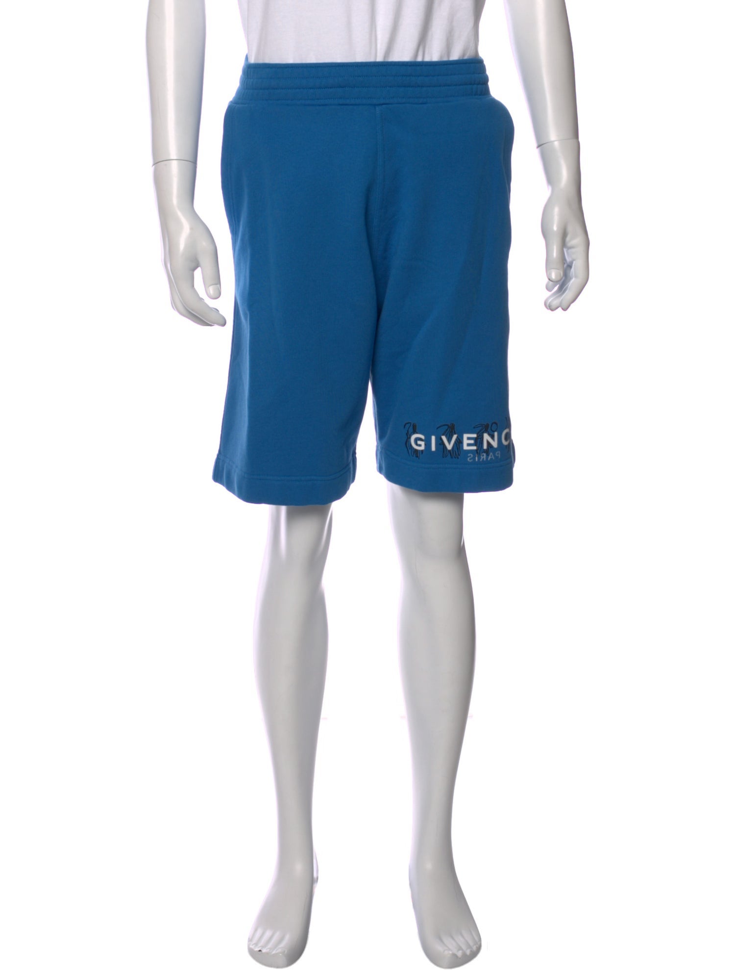 Givenchy Graphic Print Jogger Shorts w/ Tags