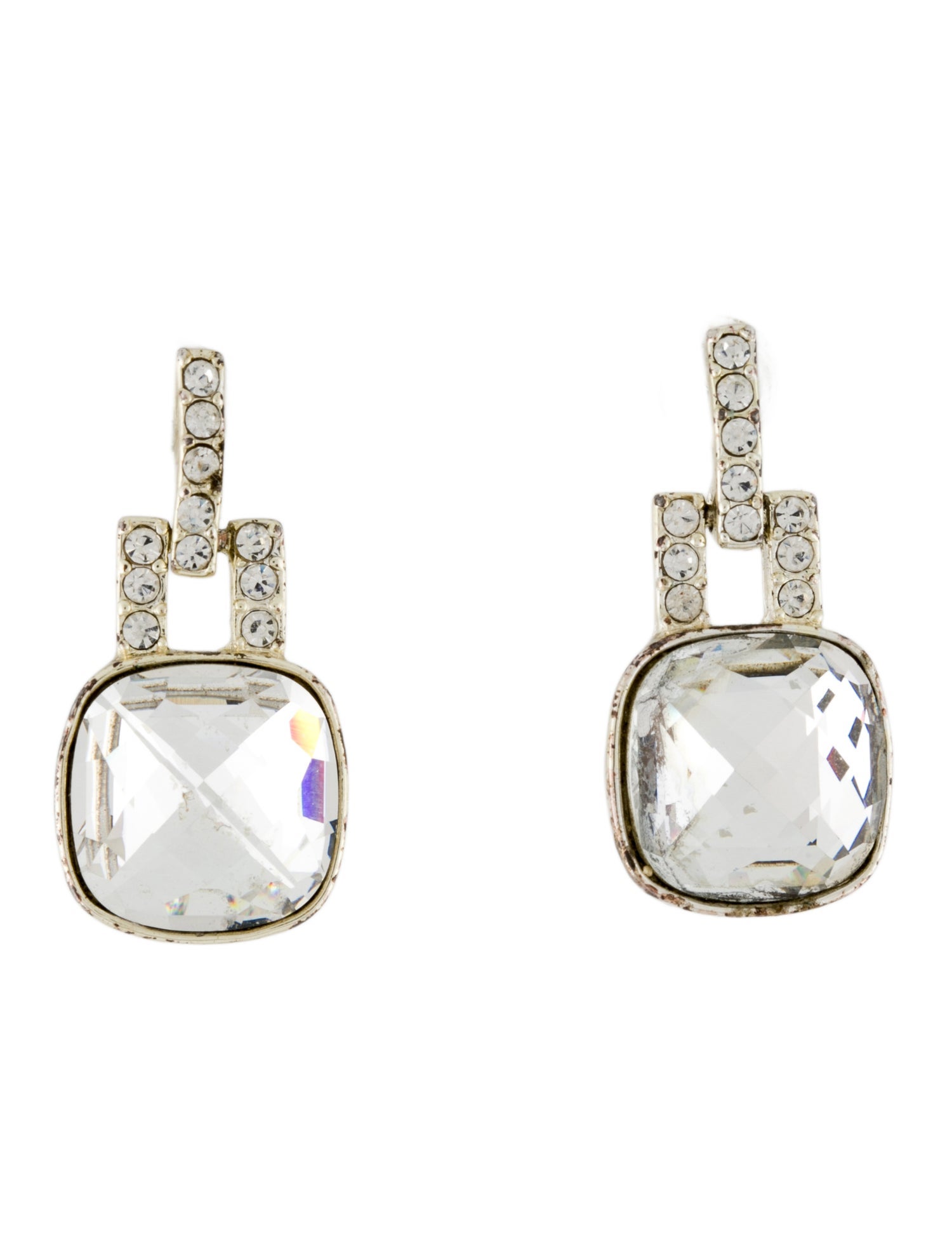 Givenchy Crystal Drop Earrings