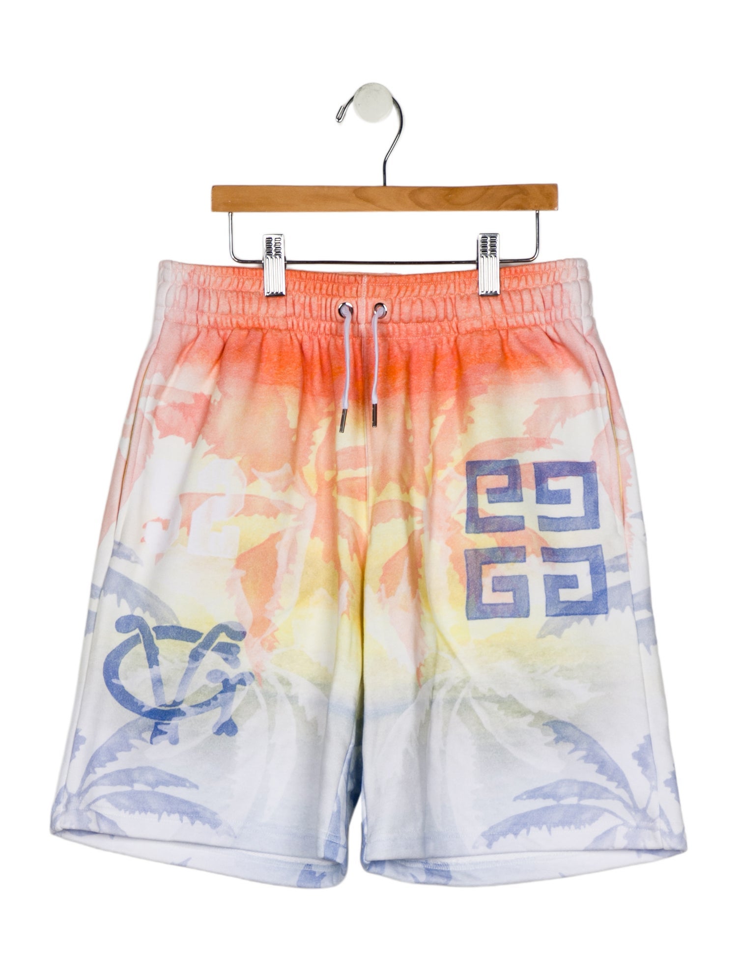 Givenchy Boys Branded Pattern Printed Shorts
