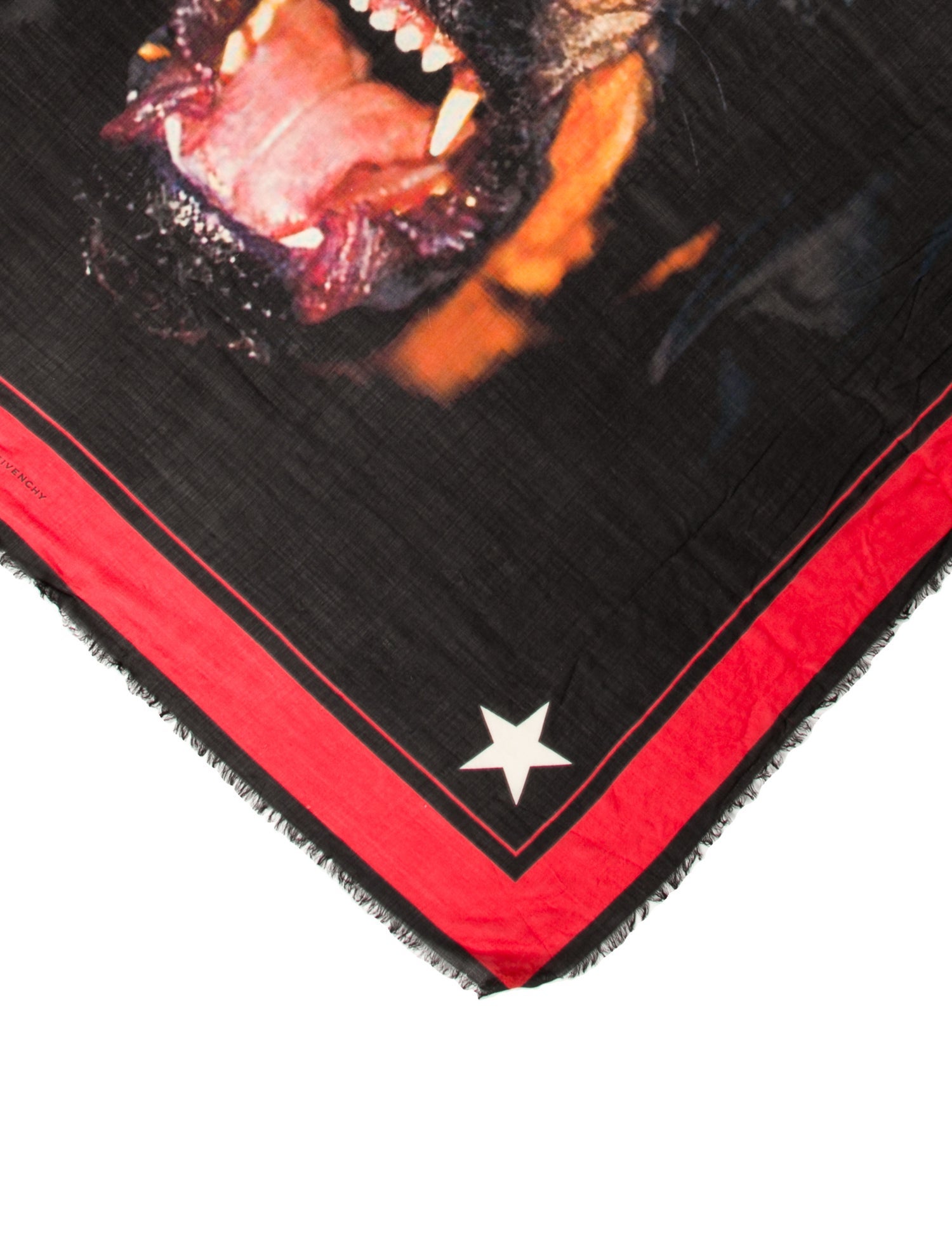 Givenchy Silk Printed Shawl