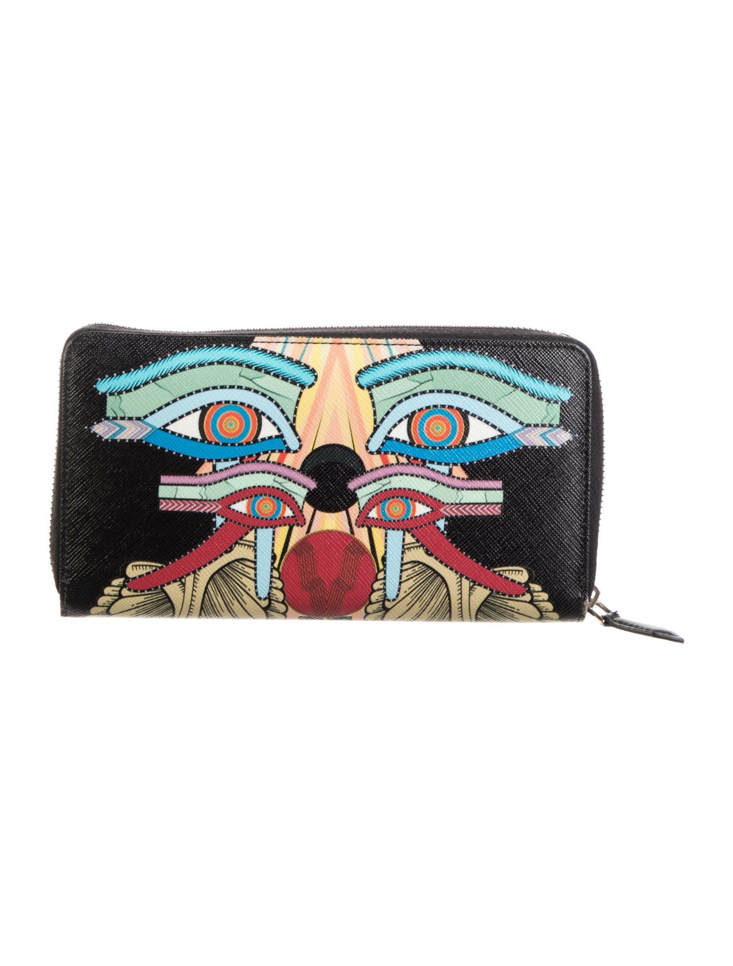 Givenchy Leather Printed Continental Wallet