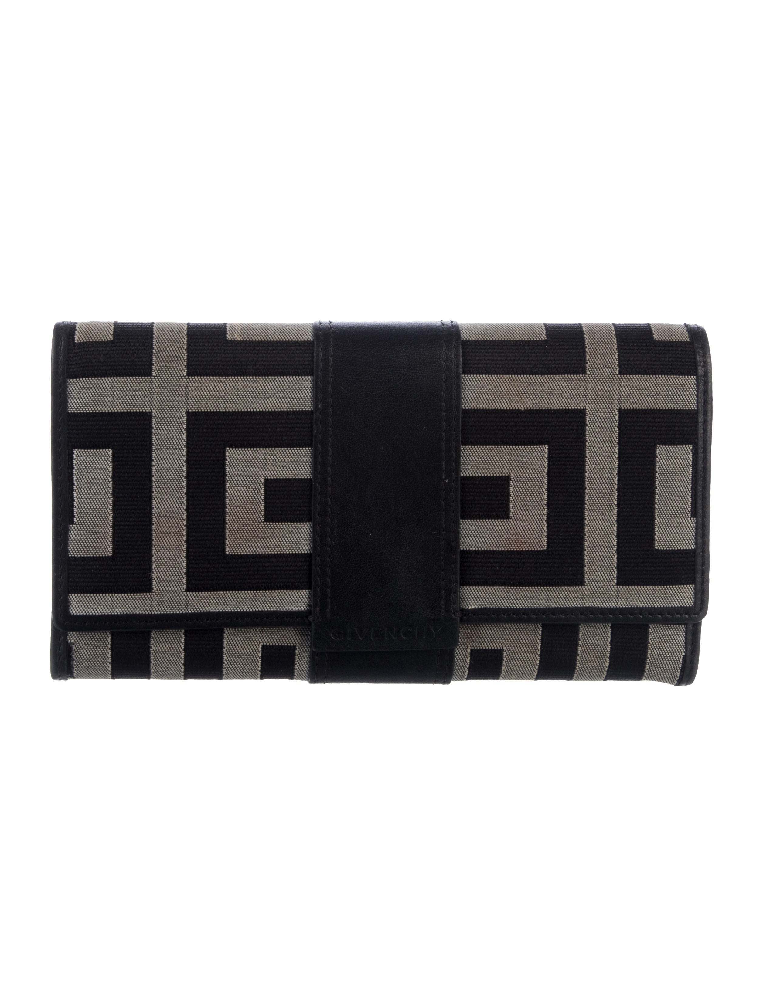 Givenchy Canvas Printed Wallet