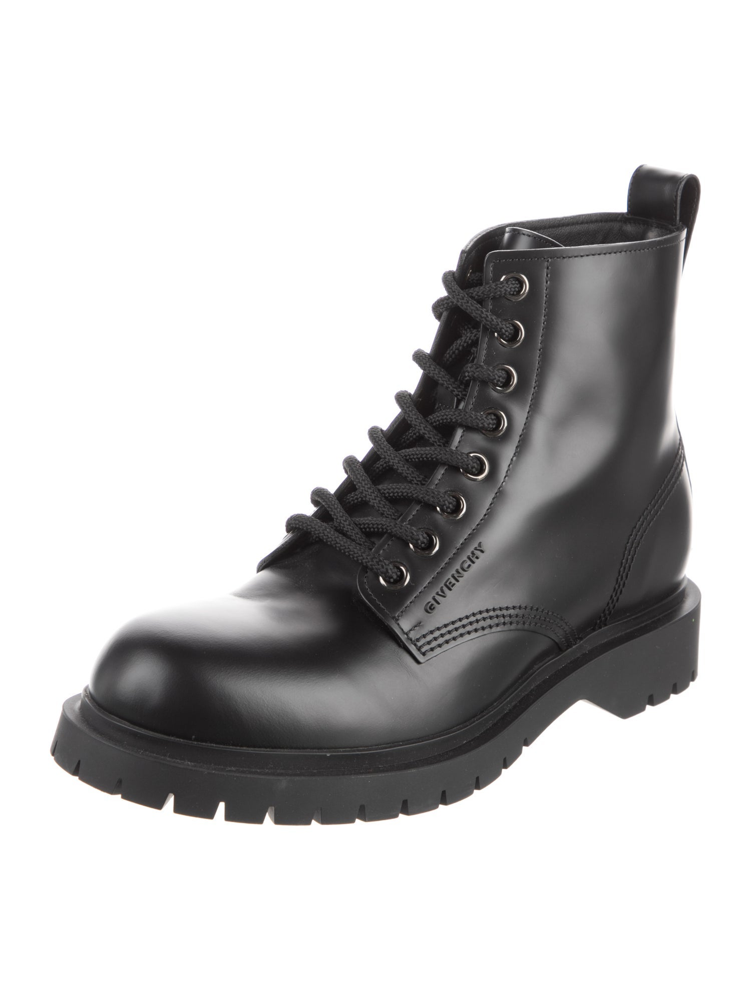Givenchy Leather Combat Boots