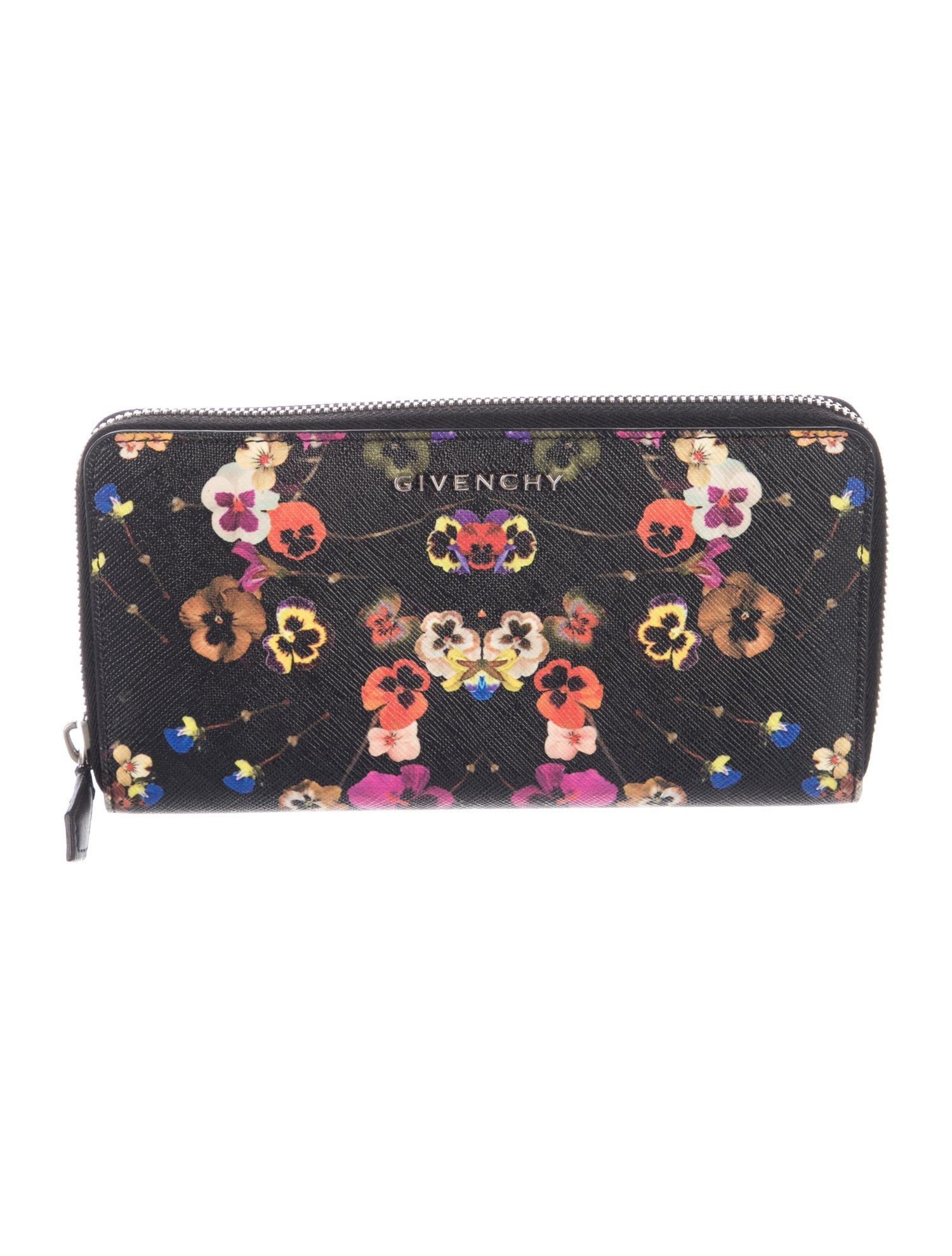 Givenchy Leather Printed Continental Wallet