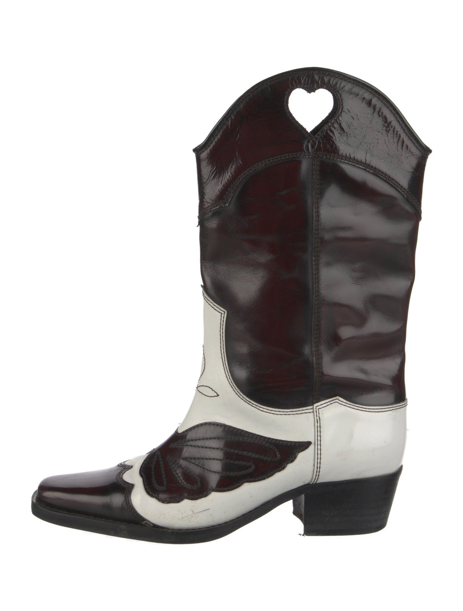 Givenchy Leather Western Boots