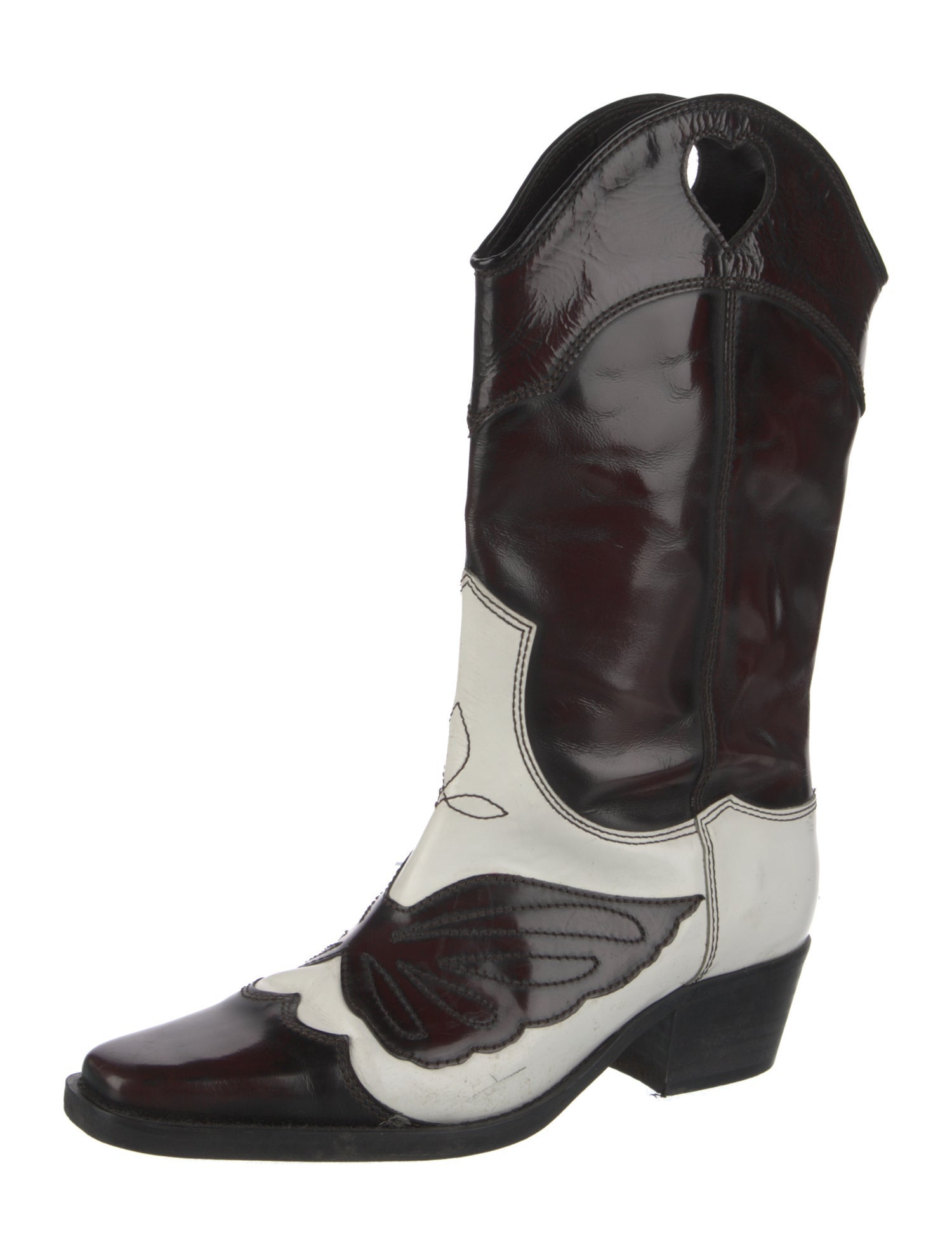 Givenchy Leather Western Boots