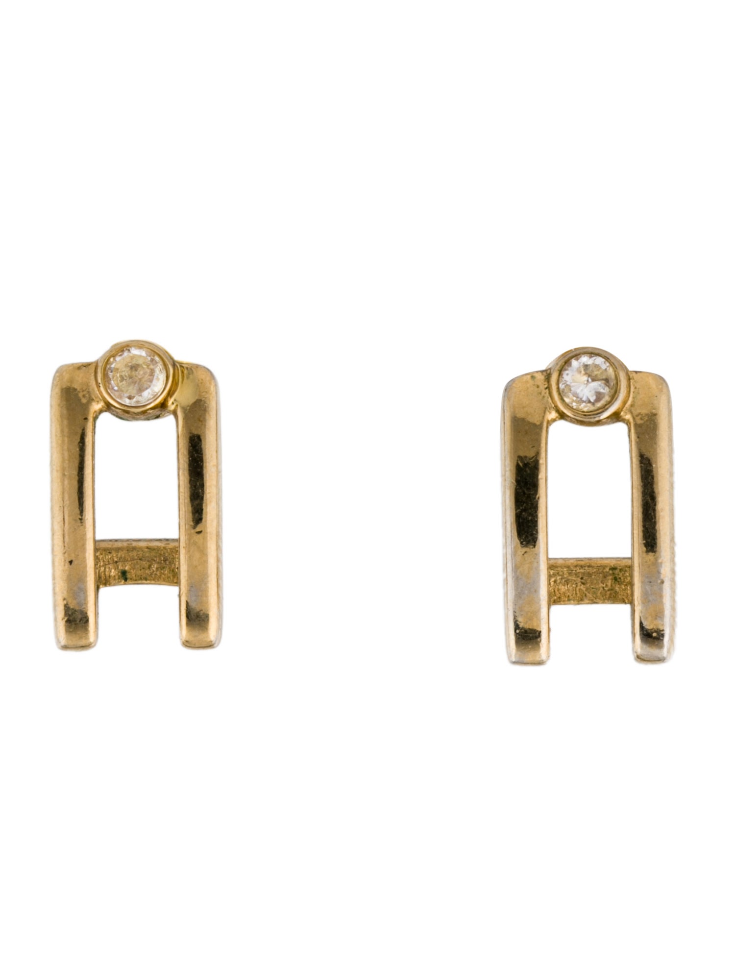Givenchy Vintage Crystal Drop Earrings