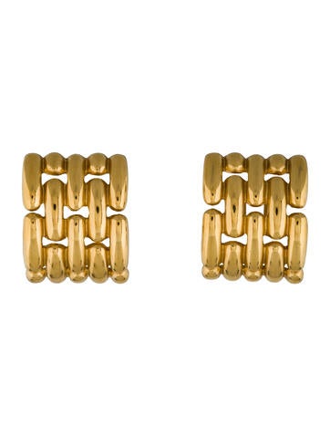 Givenchy Curved Link Earrings