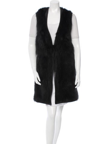 Givenchy Fur Leather Vest