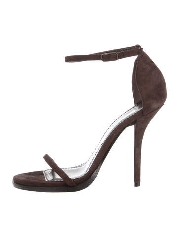 Givenchy Suede Multistrap Sandals