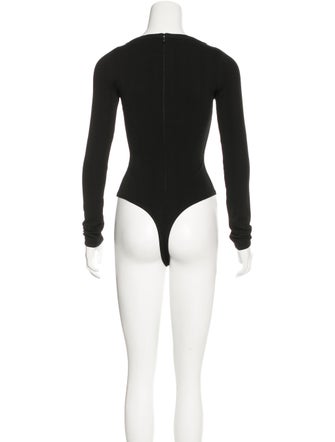 Givenchy Spring 2015 Lace-Up Bodysuit