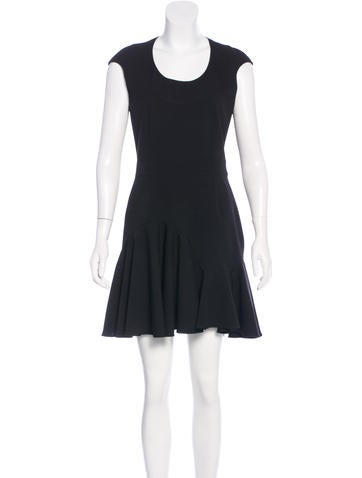 Givenchy Virgin Wool Flounce Dress