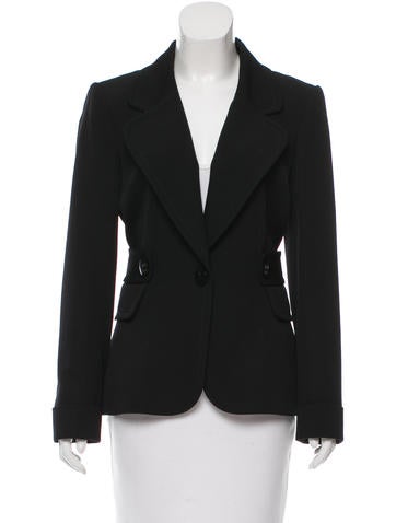 Givenchy Wool Notch-Lapel Blazer