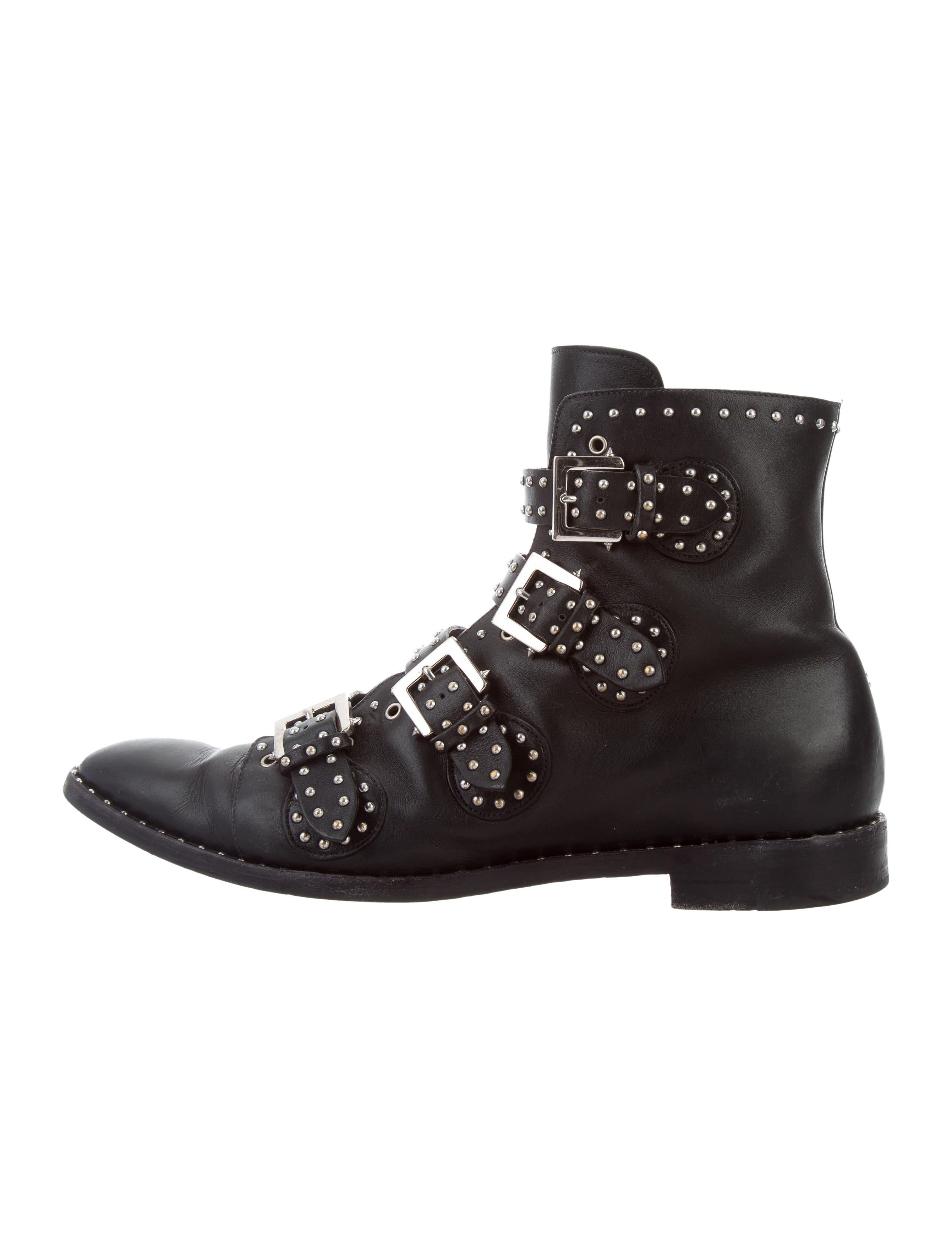 Givenchy Studded Leather Boots