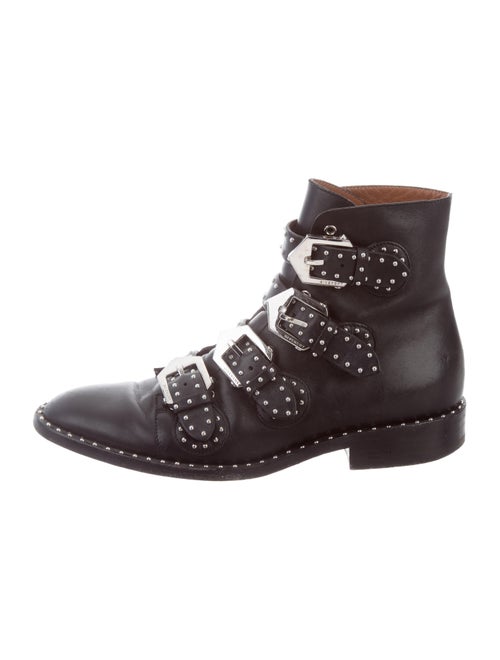 Givenchy Leather Studded Boots