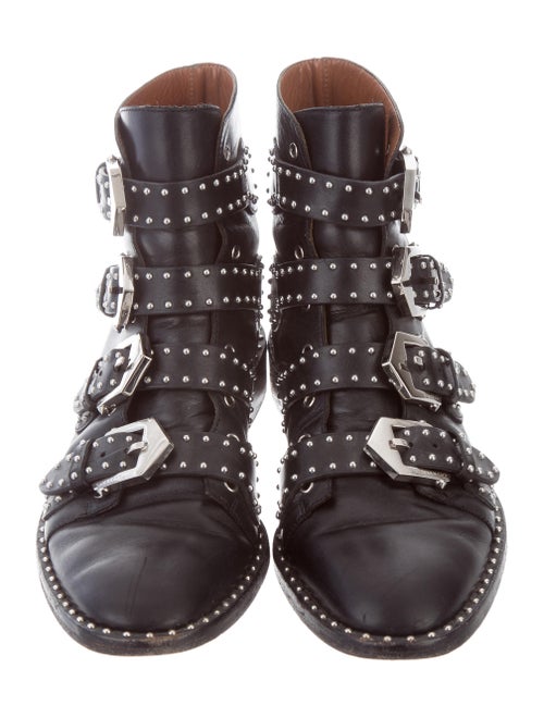 Givenchy Leather Studded Boots