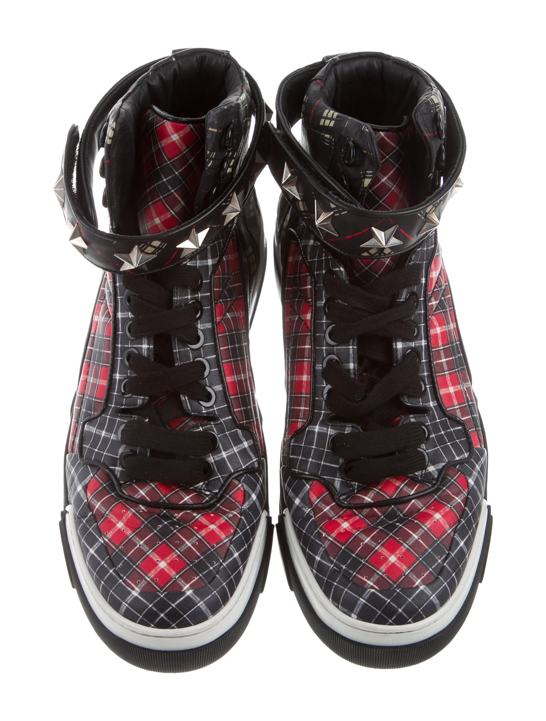 givenchy tartan tyson sneakers