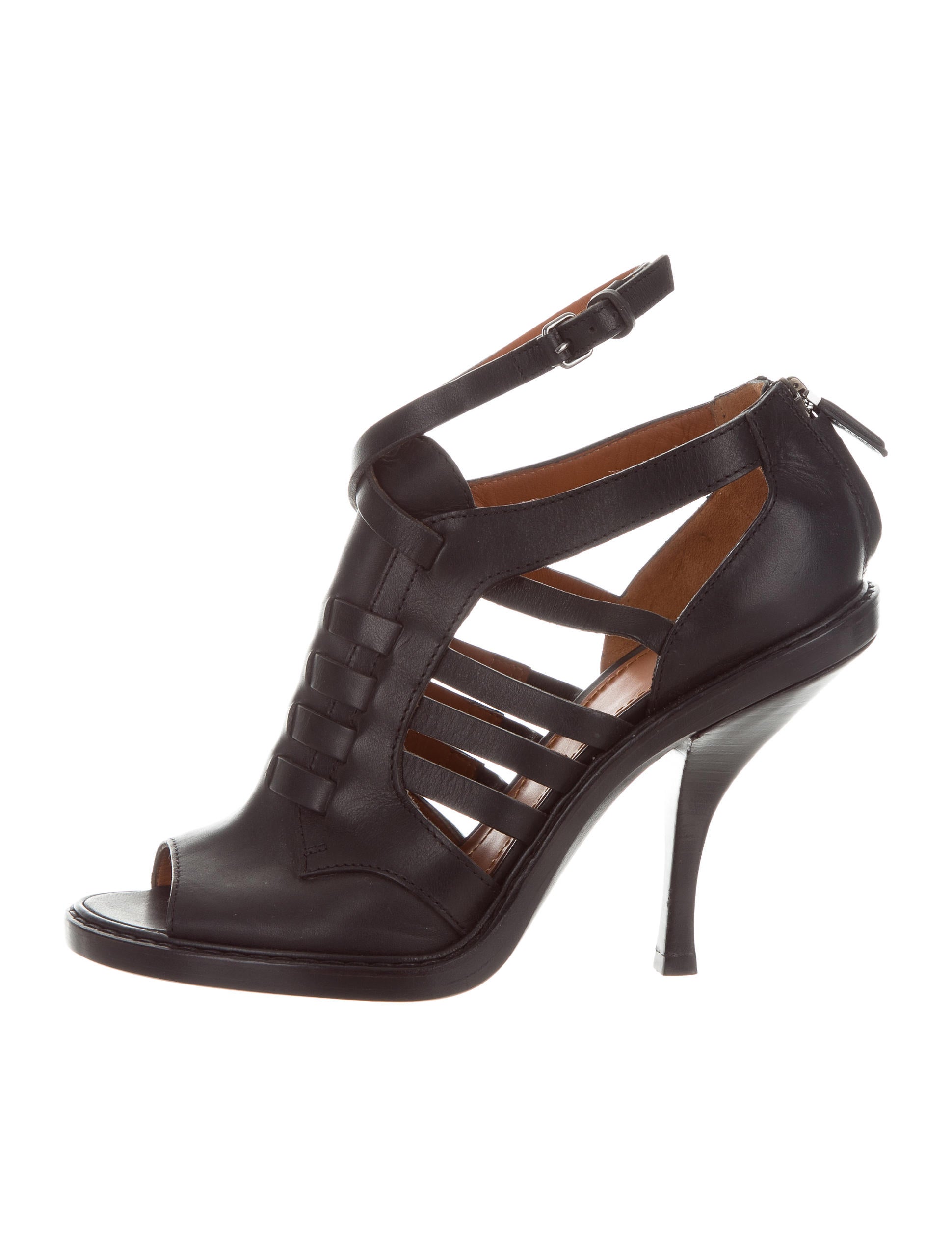 leather caged sandals givenchy leather caged sandals shoes giv45515 the leather caged sandals givenchy leather caged sandals shoes giv45515 the