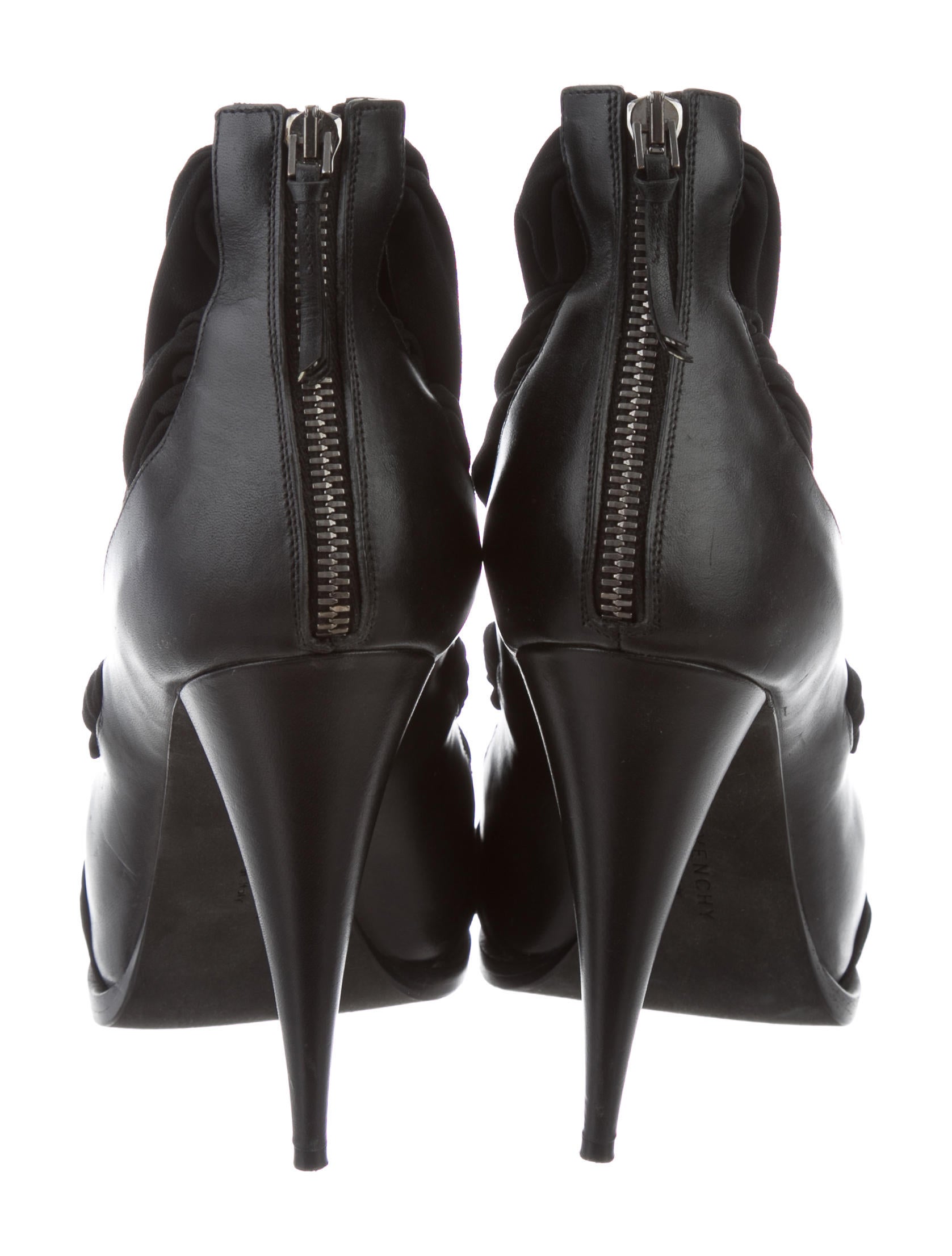 givenchy leather & mesh sandals - shoes - giv49217 | the