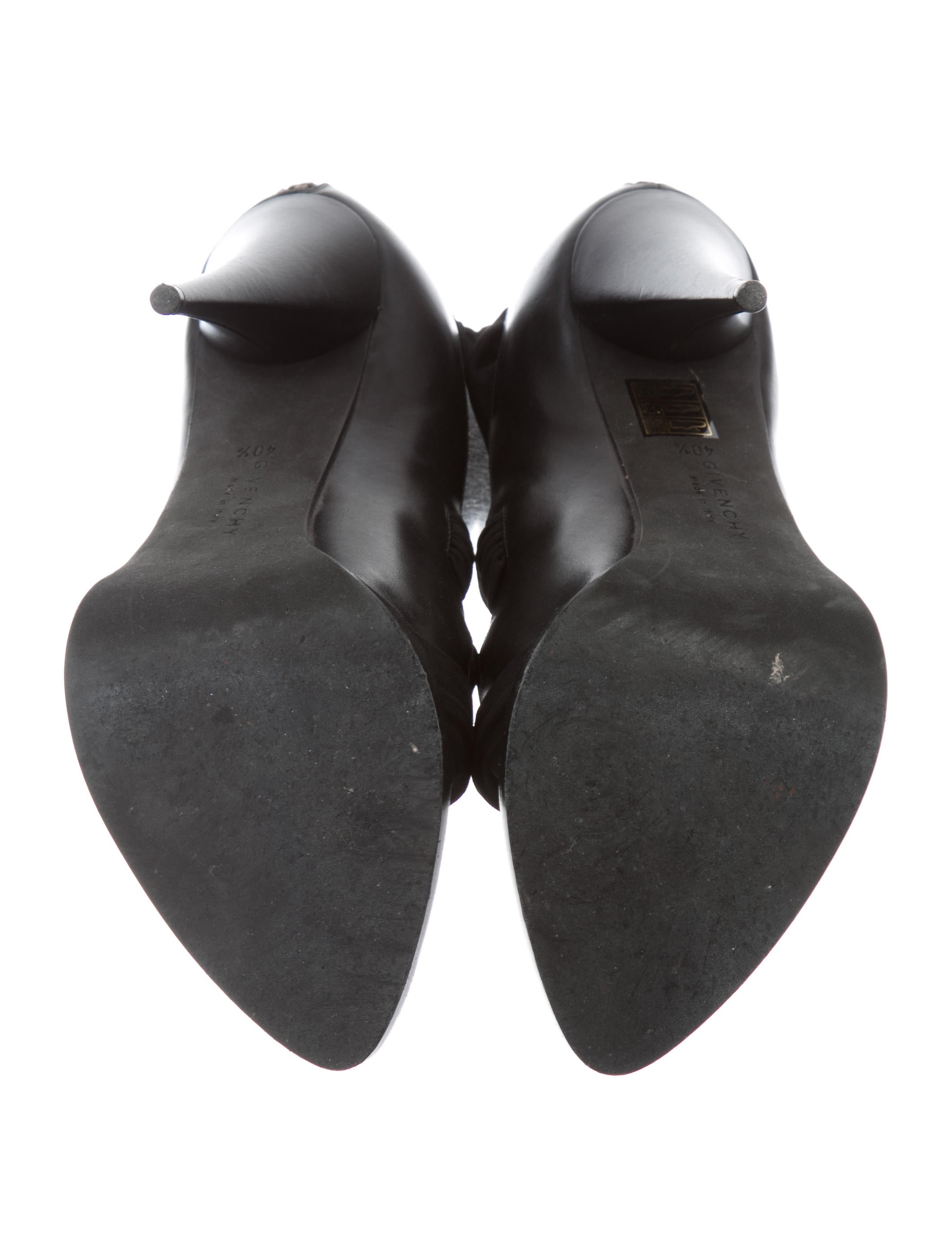 givenchy leather & mesh sandals - shoes - giv49217 | the real