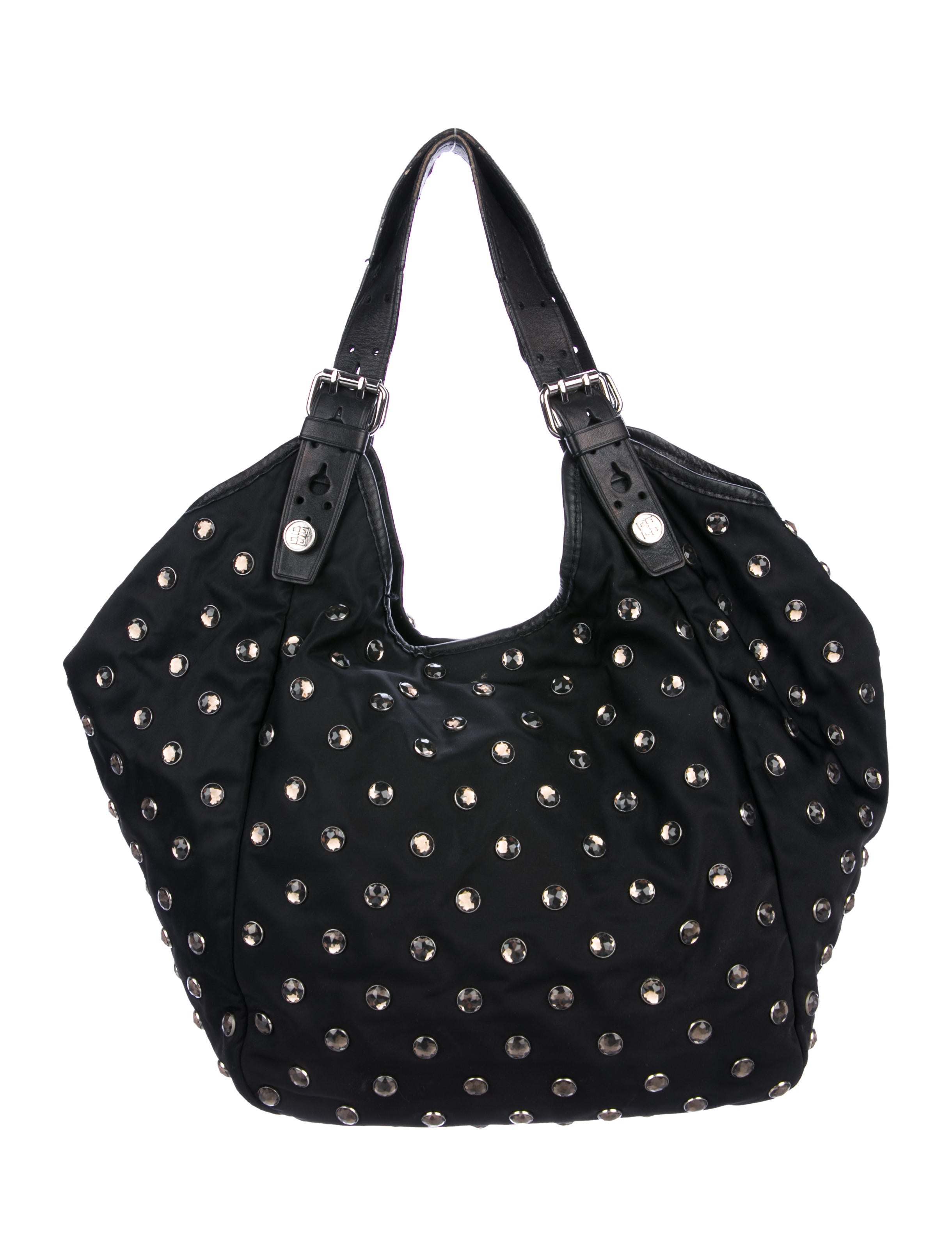 Givenchy Embellished Nylon Hobo