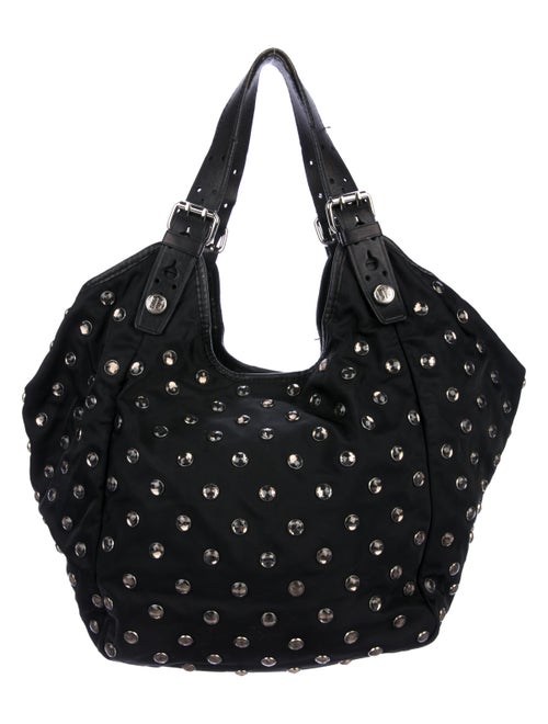 Givenchy Embellished Nylon Hobo