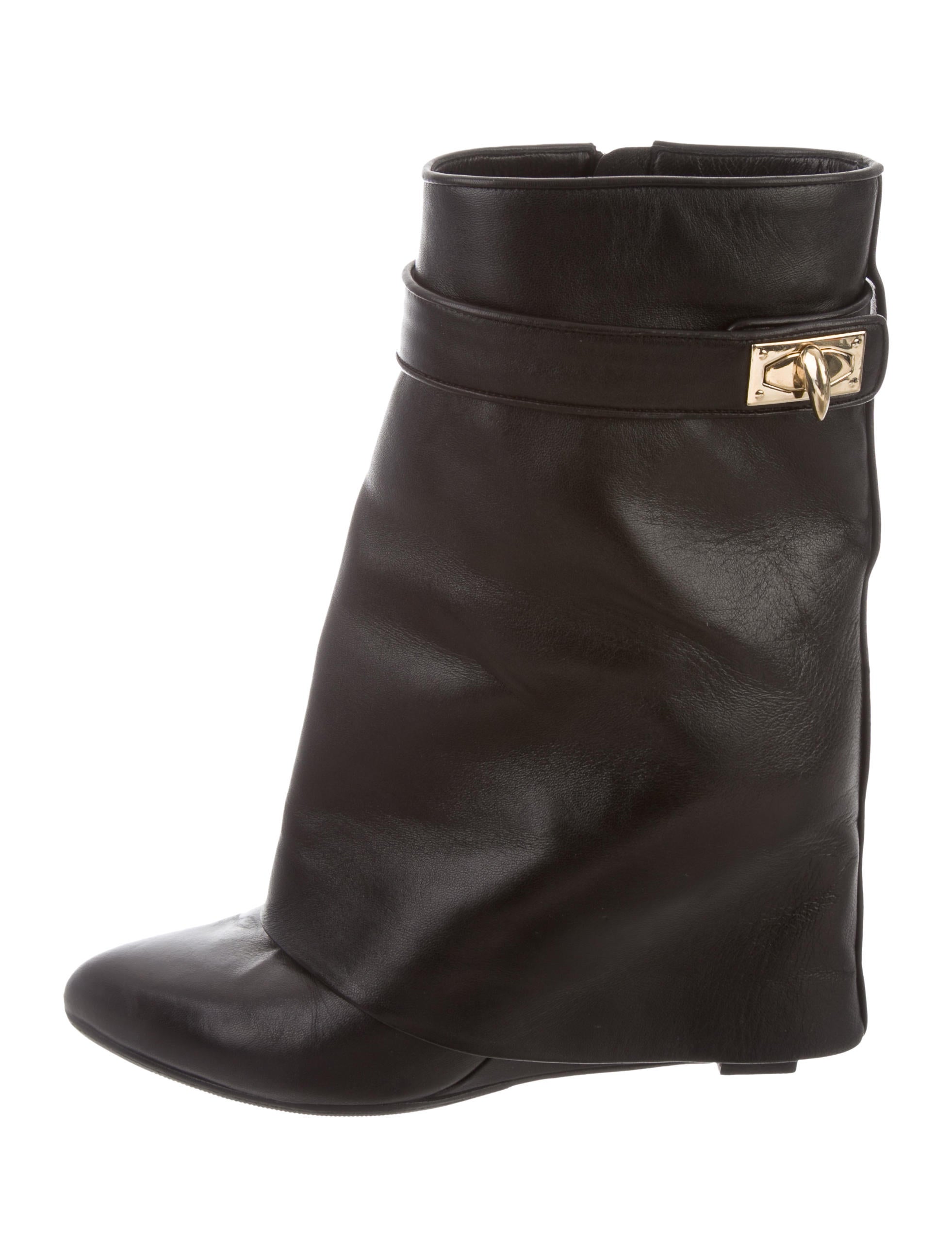 Givenchy Shark Lock Ankle Boots