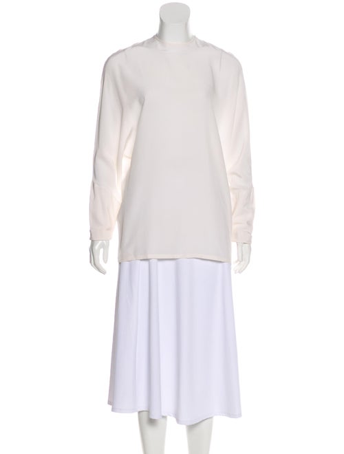 Givenchy Silk Long Sleeve Blouse